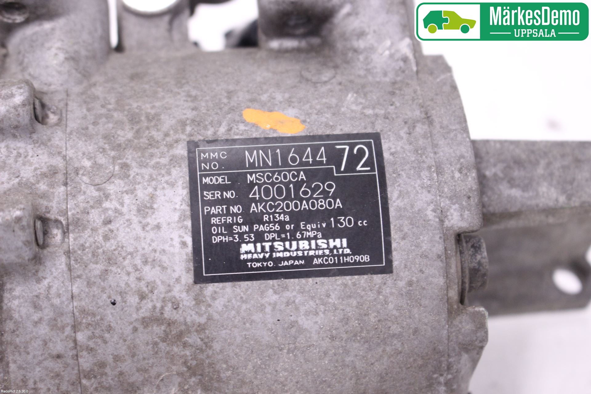 Mitsubishi COLT 09-13 Ac Kompressor