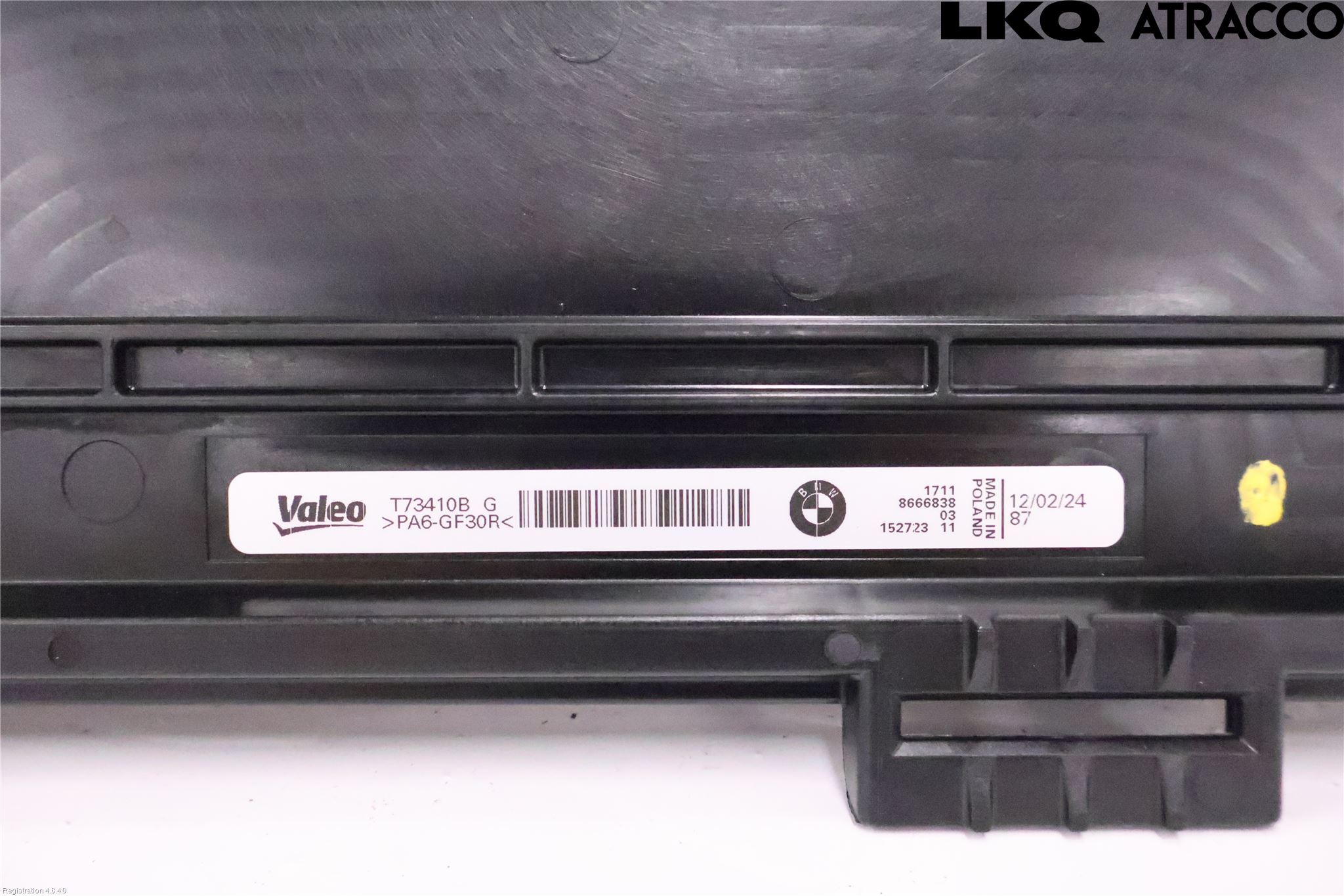 BMW 3 G20/G21/G80/G81 19- Kylarfäste-Ram-Balk
