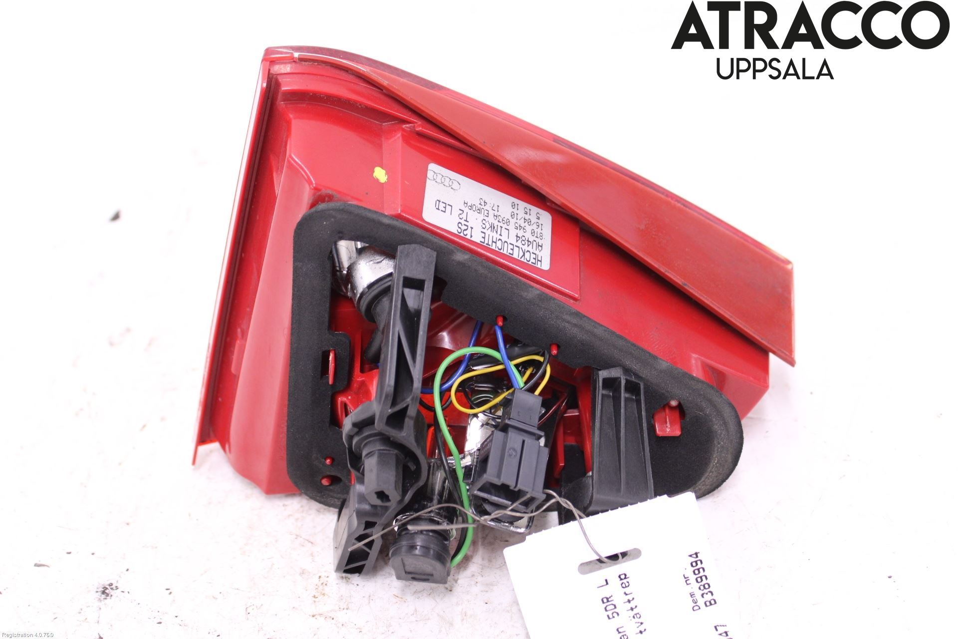 Audi A5 07-16 Bakljus Lucka Vä