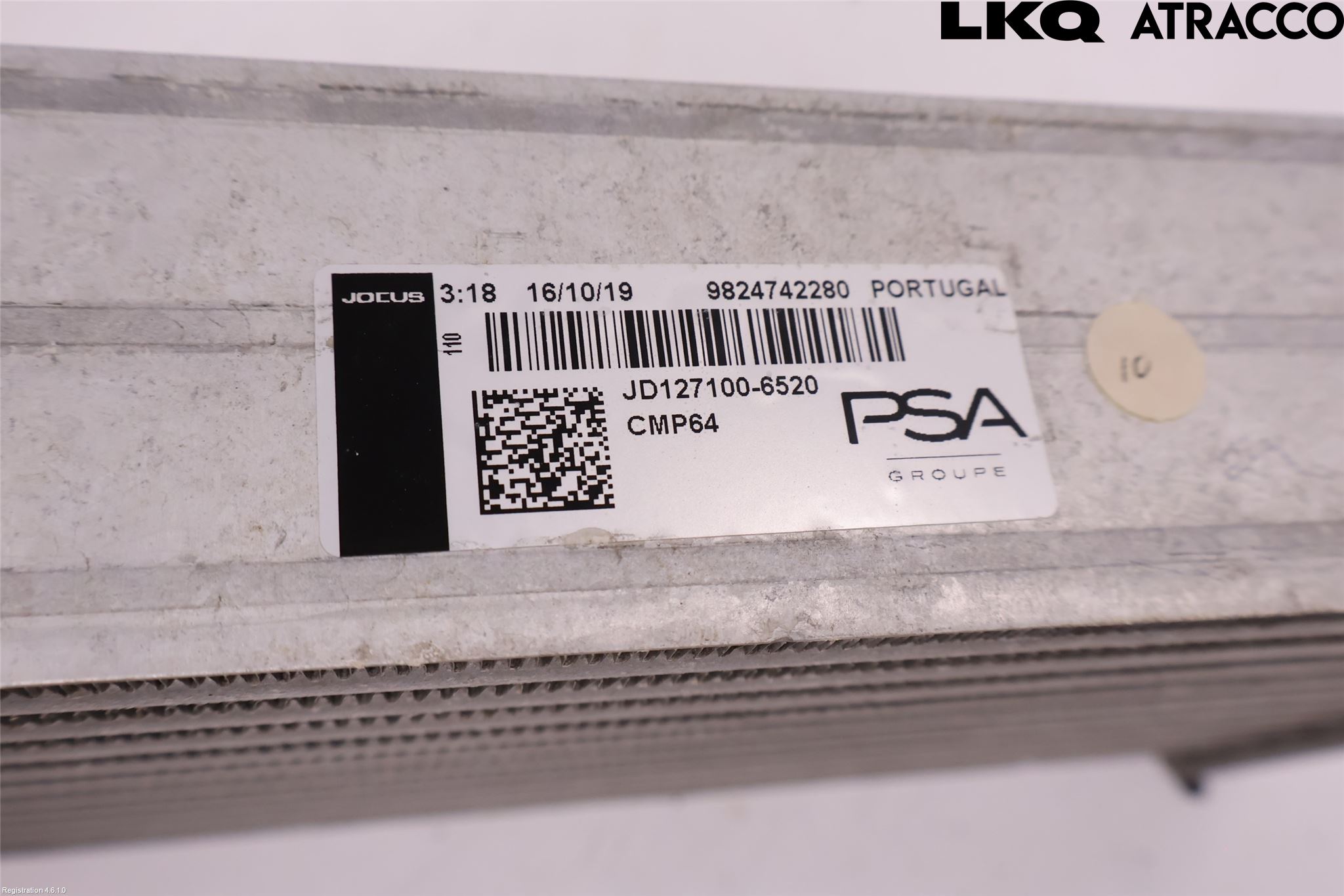 Opel CORSA F, CORSA-E 20- Laddluft-Intercooler Kyl