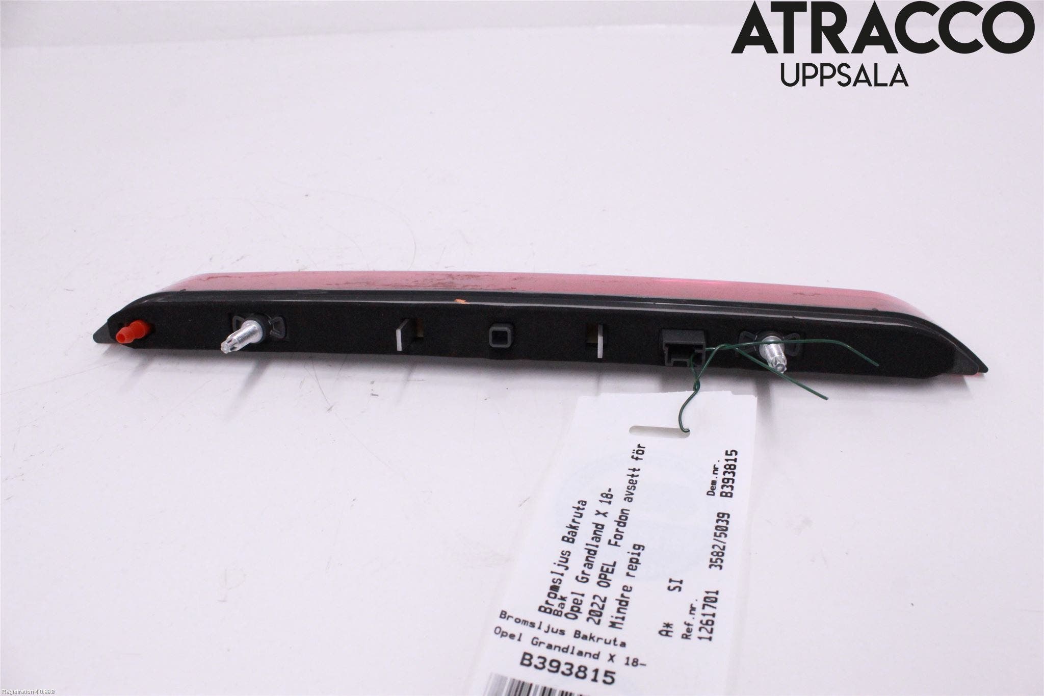 Opel GRANDLAND X 18- Bromsljus Bakruta