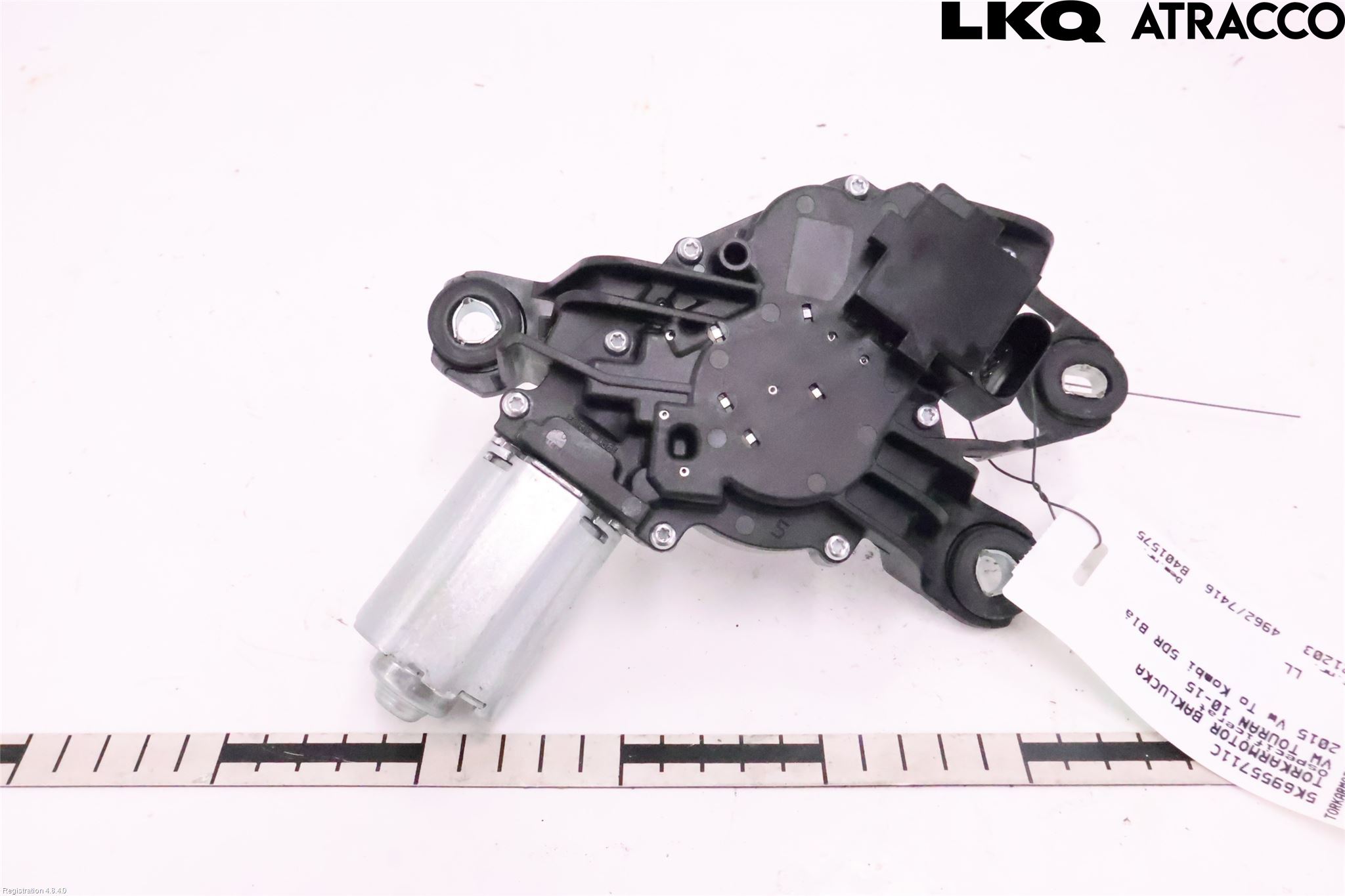 Volkswagen VW TOURAN 10-15 Torkarmotor Baklucka