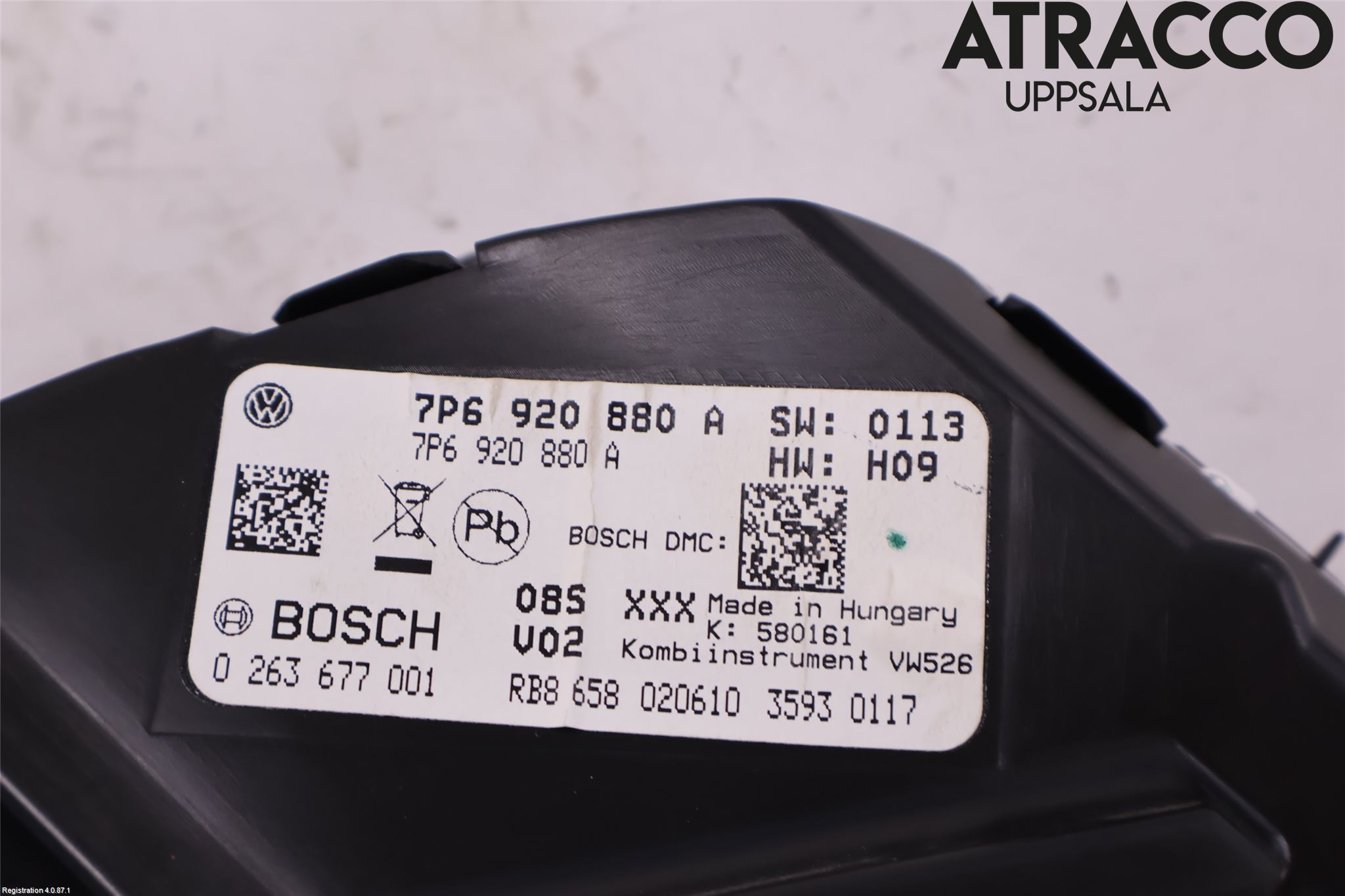 Volkswagen VW TOUAREG 7P 11-18 Instrument Komb