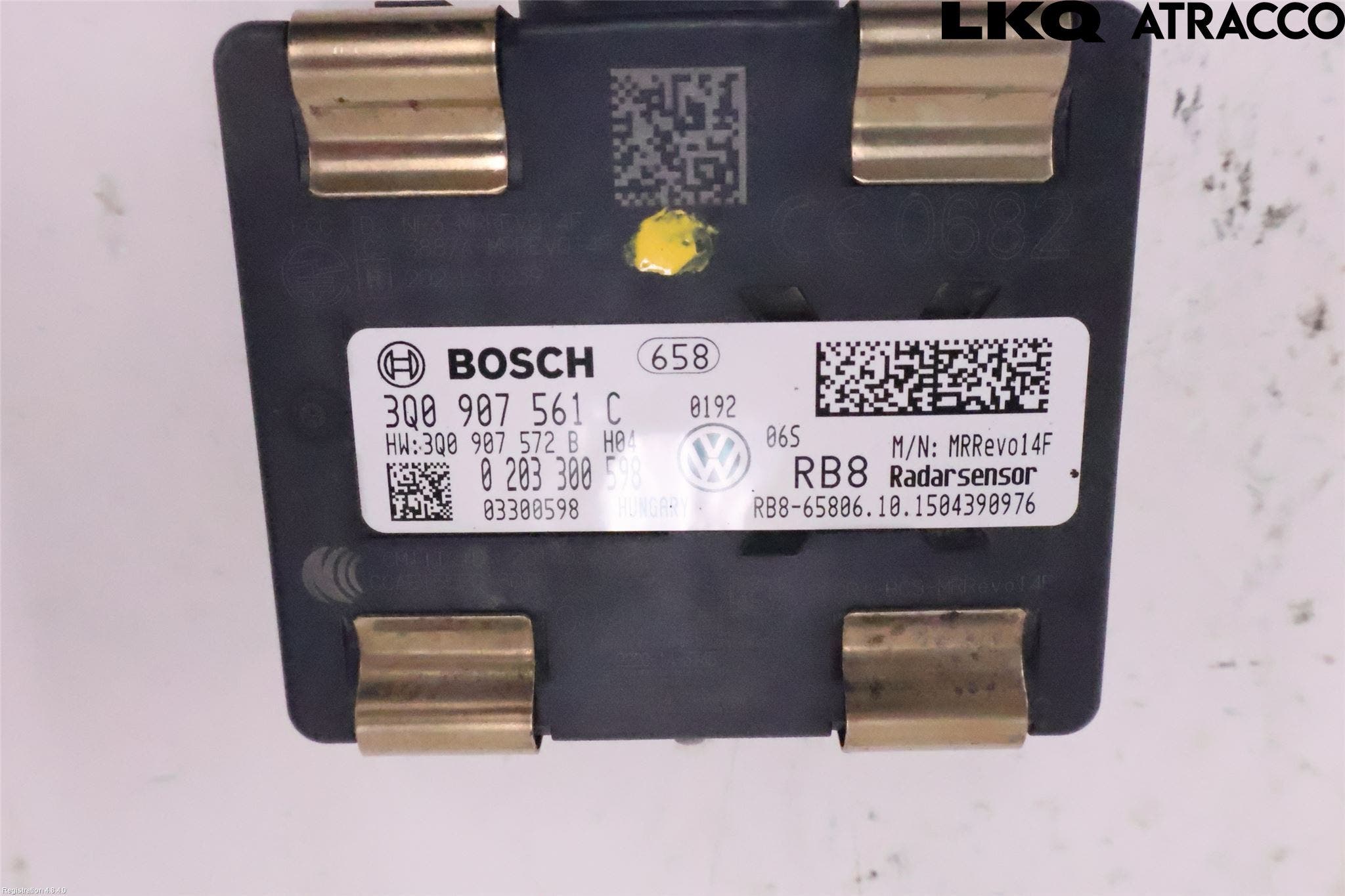 Volkswagen VW PASSAT 15-19 Sensor Aktivt Kollisionsskydd