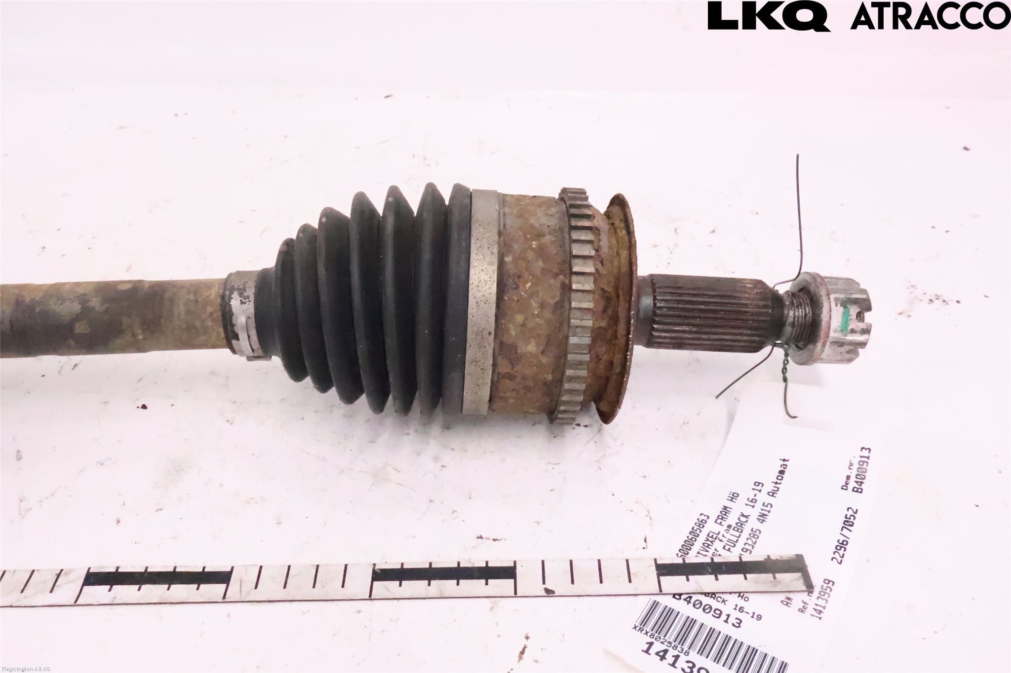 Fiat FULLBACK 16-19 Drivaxel Fram Höger