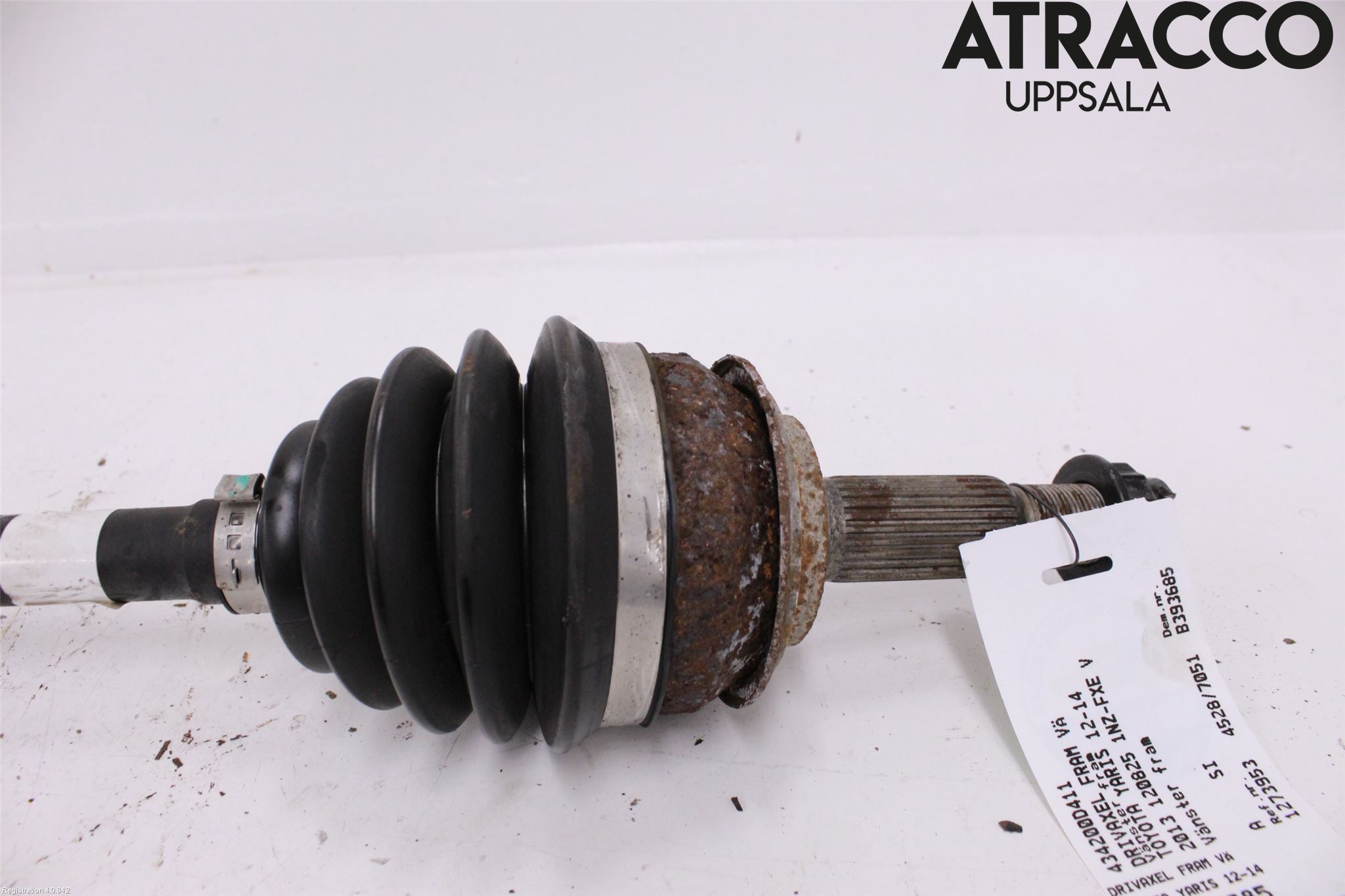 Toyota YARIS XP130 12-14 Drivaxel Fram Vänster