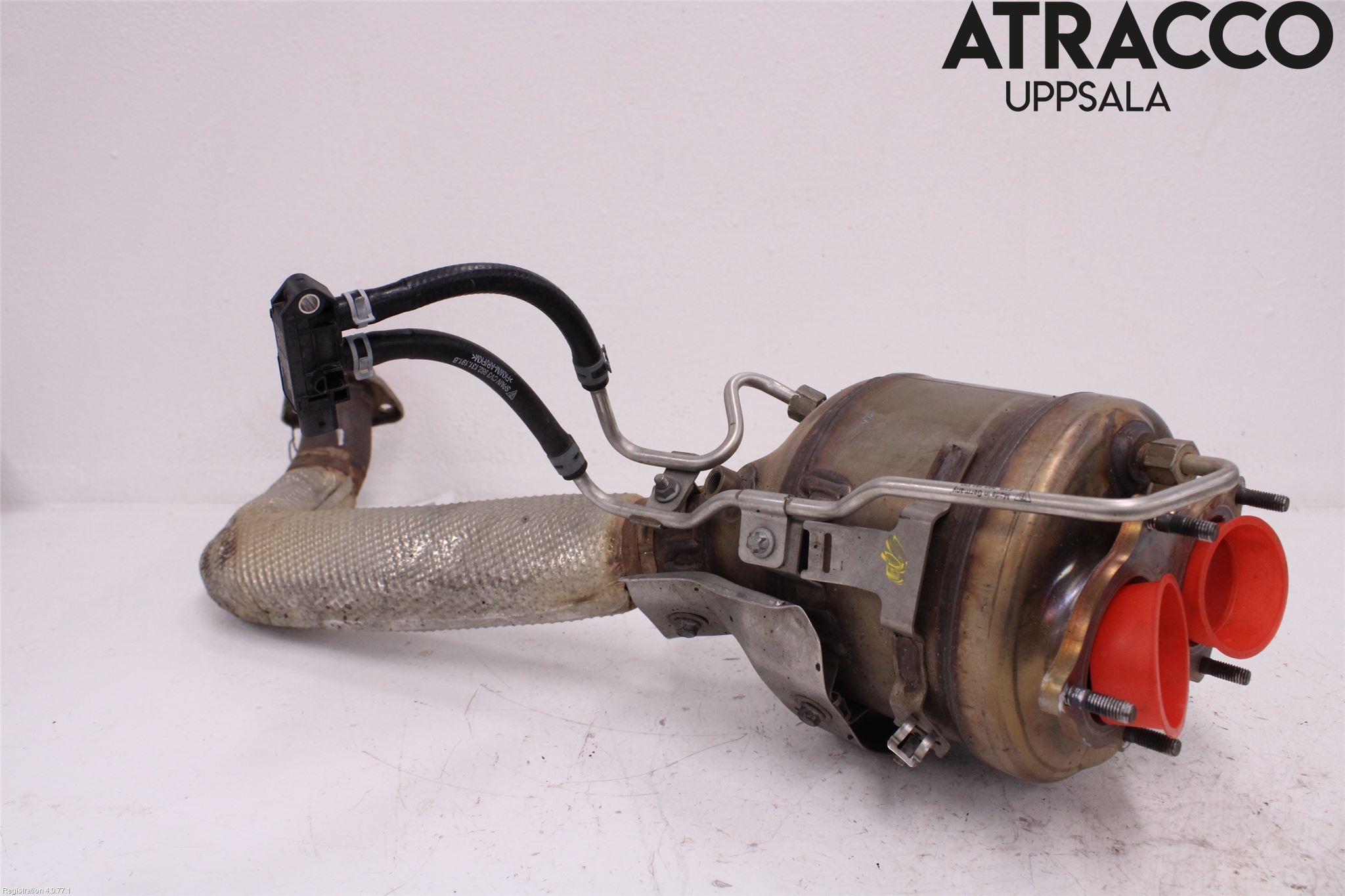 Porsche BOXSTER 96- Avgas Partikelfilter