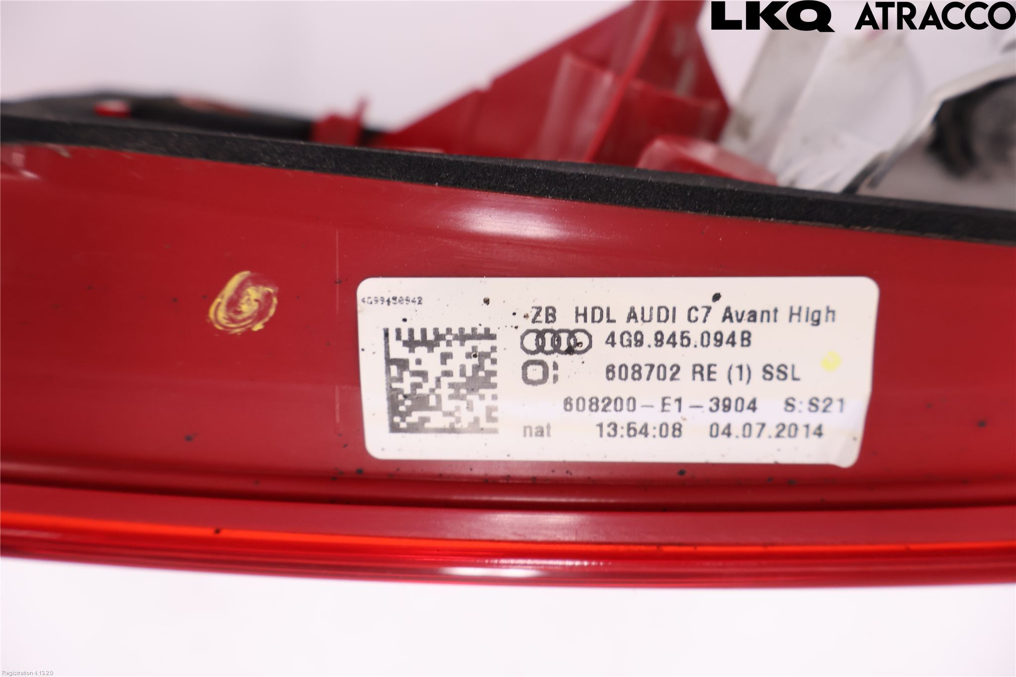 Audi A6/S6 4G 11-18 Bakljus Lucka Hö