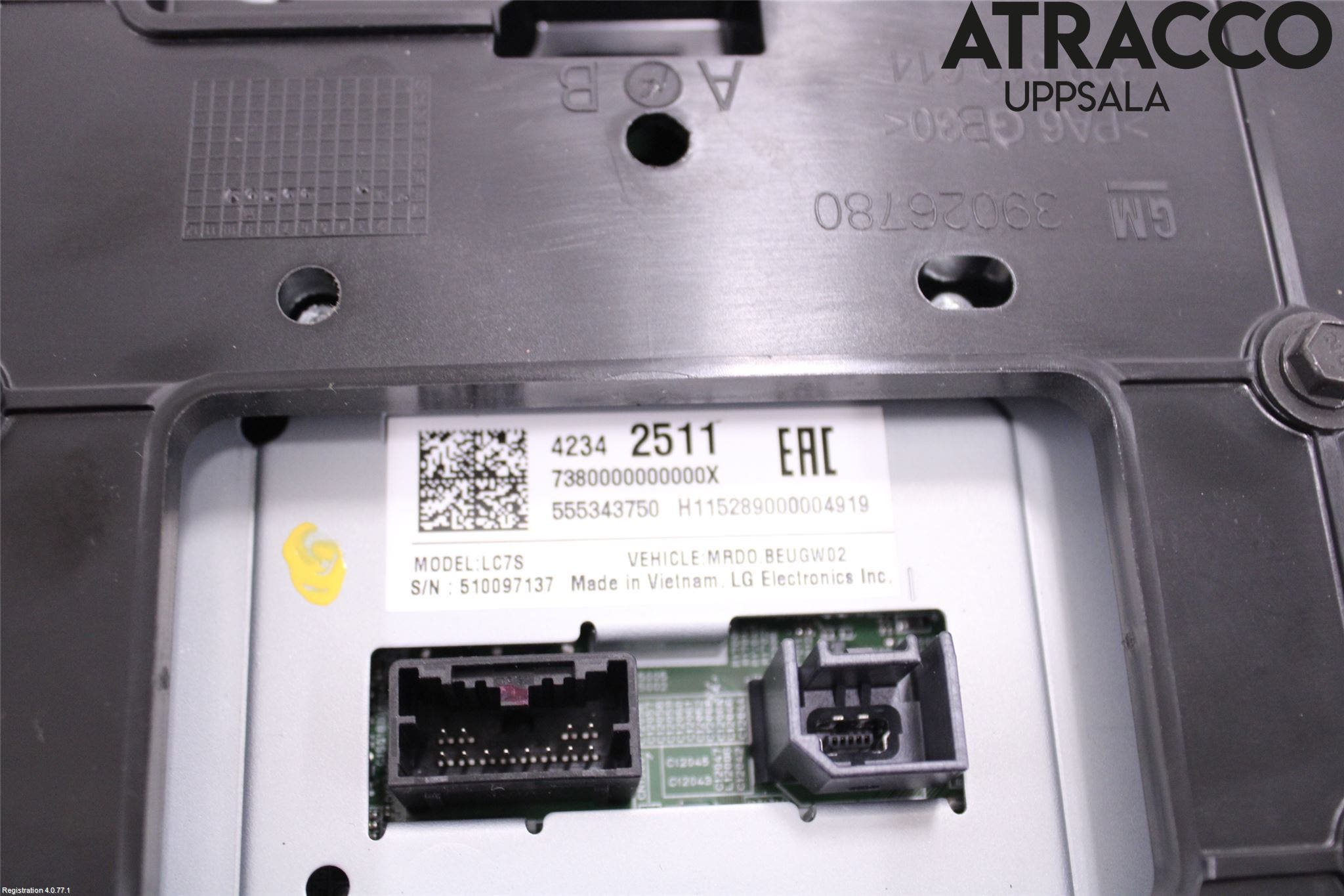 Opel ASTRA K 16-22 Bildskärm