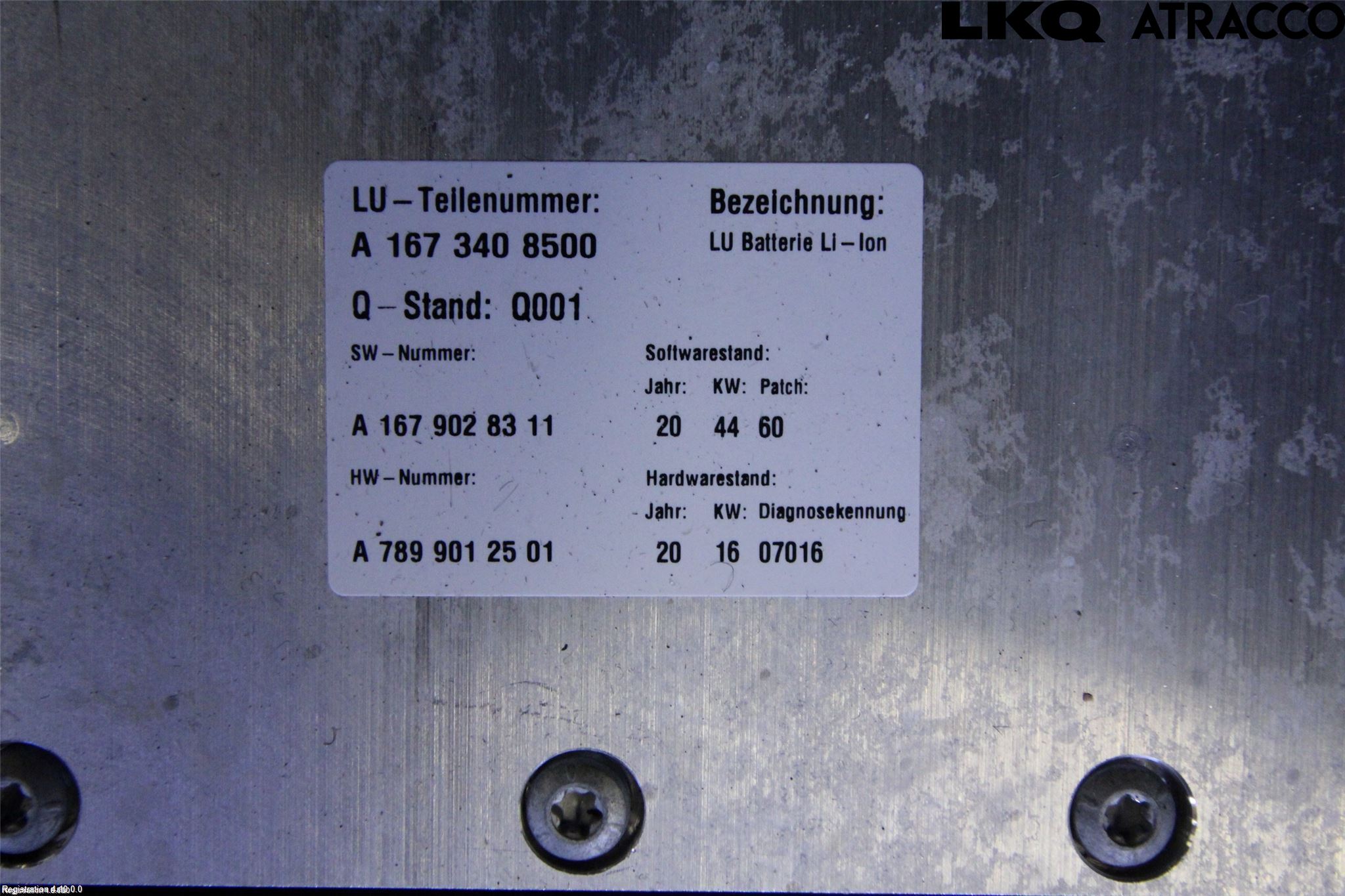 Mercedes-Benz MB GLE-KLASS (W167/V167/C167) 19- Batteri Högspänning