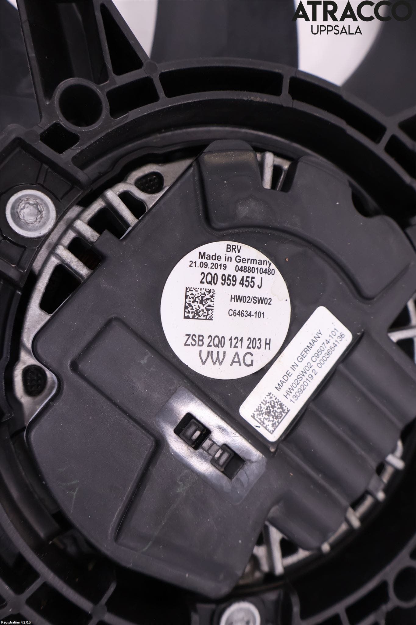 Volkswagen VW T-CROSS 19- Kylfläkt El