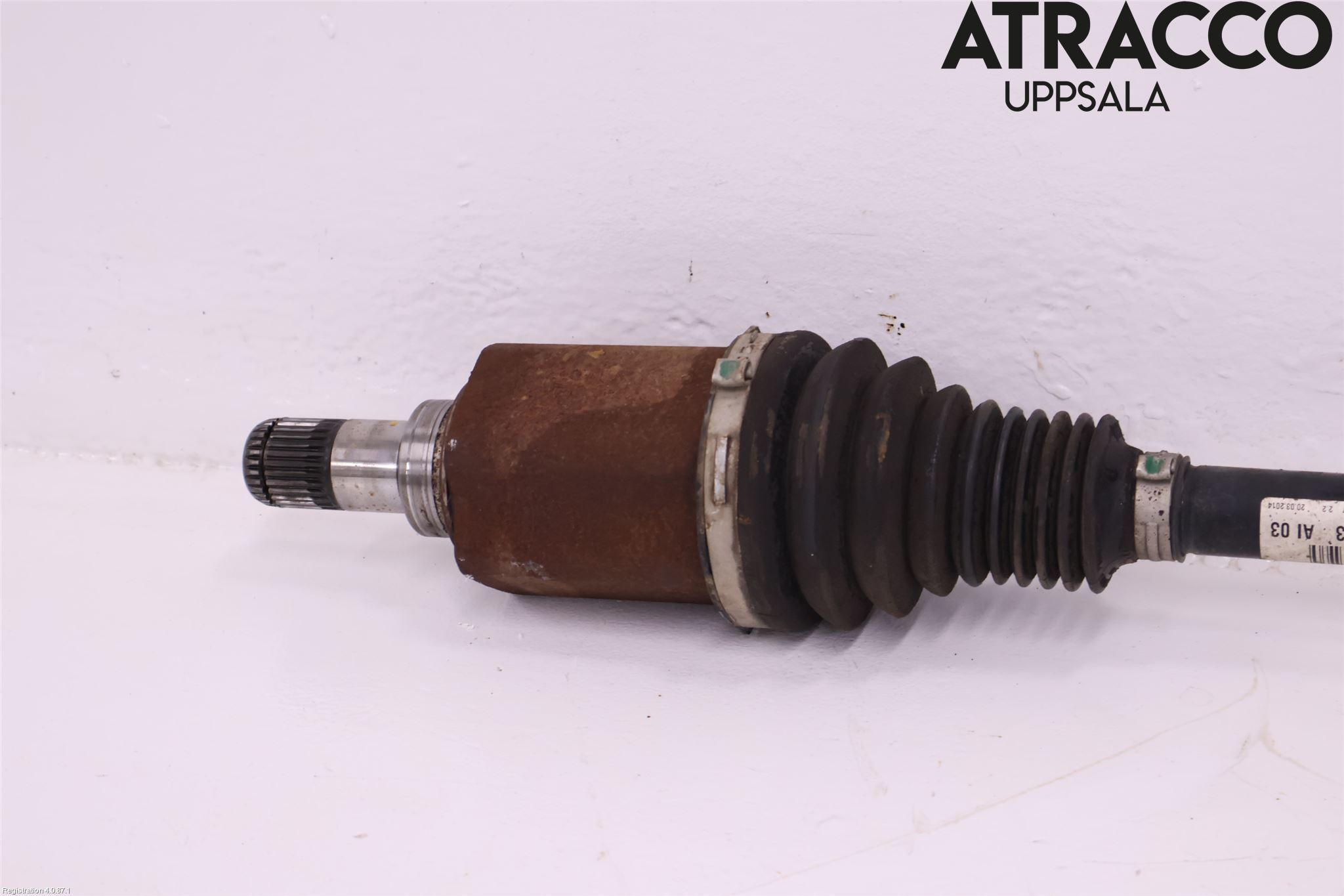 BMW 3 GT F34 13-19 Drivaxel Fram Vänster