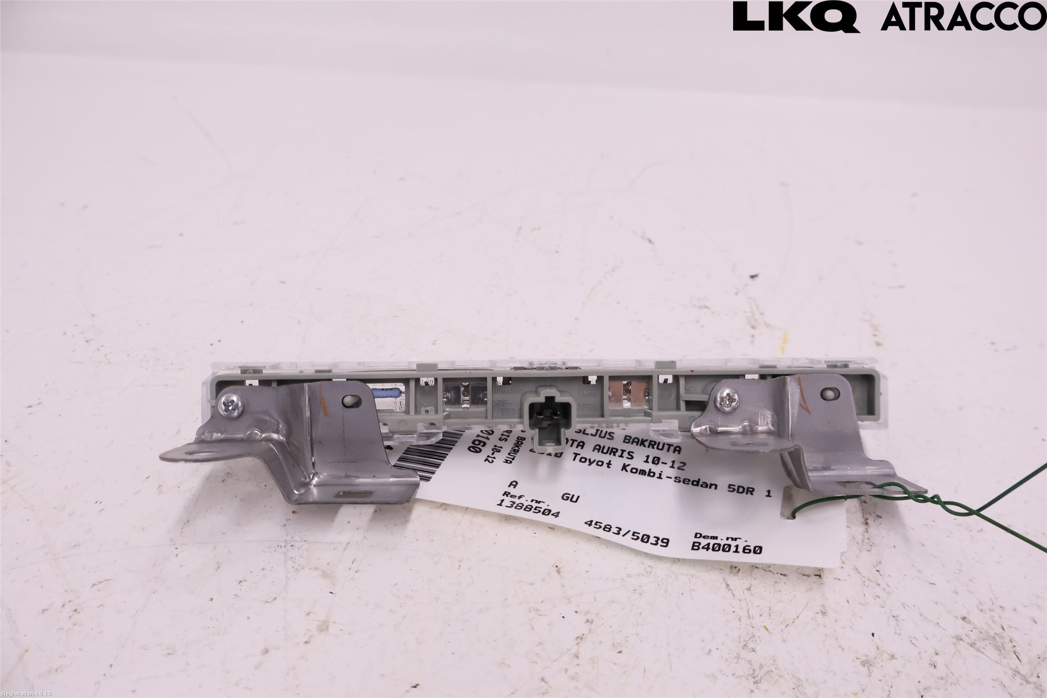 Toyota AURIS 10-12 Bromsljus Bakruta