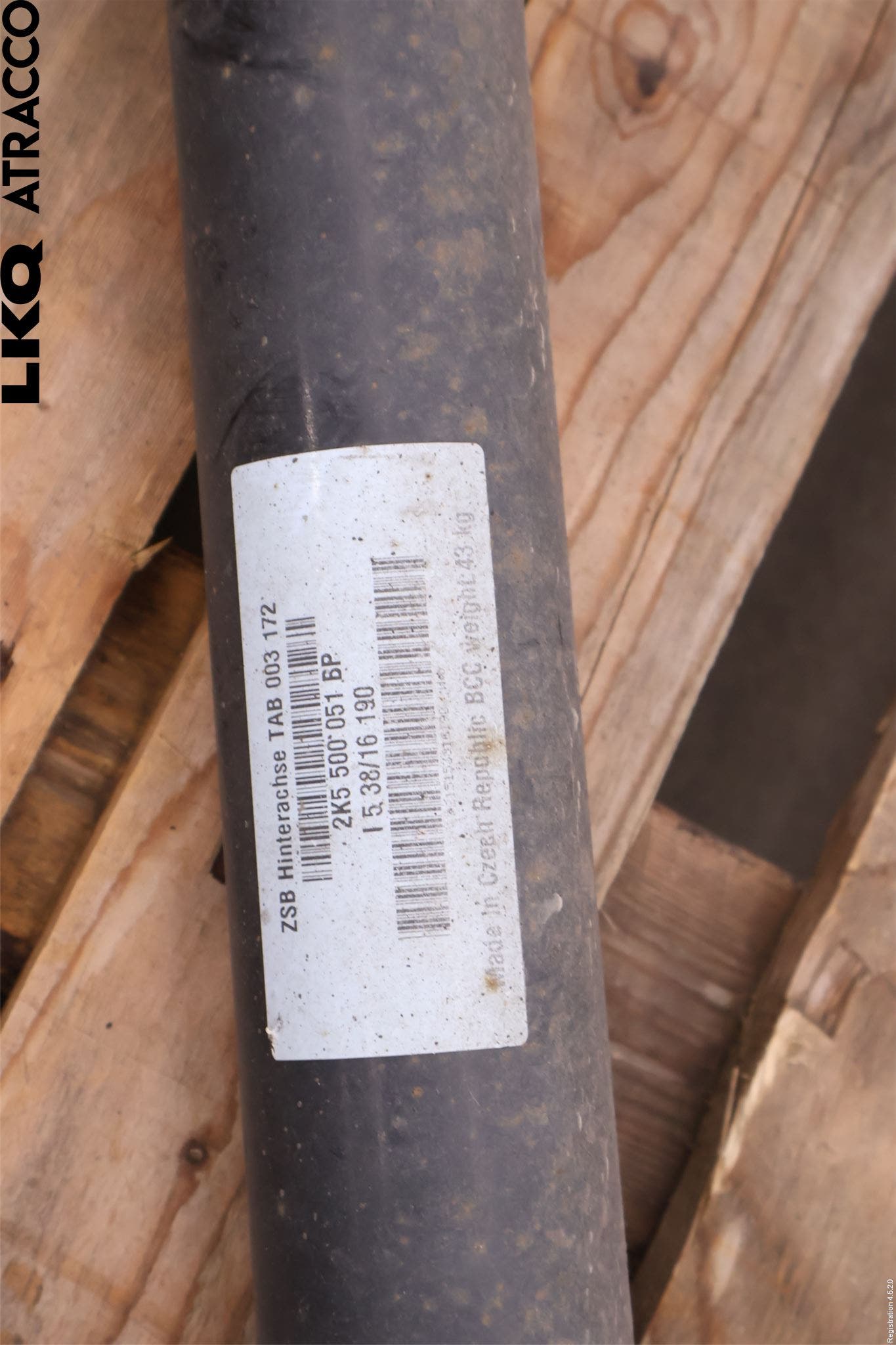 Volkswagen VW CADDY 16-20 Bakaxel