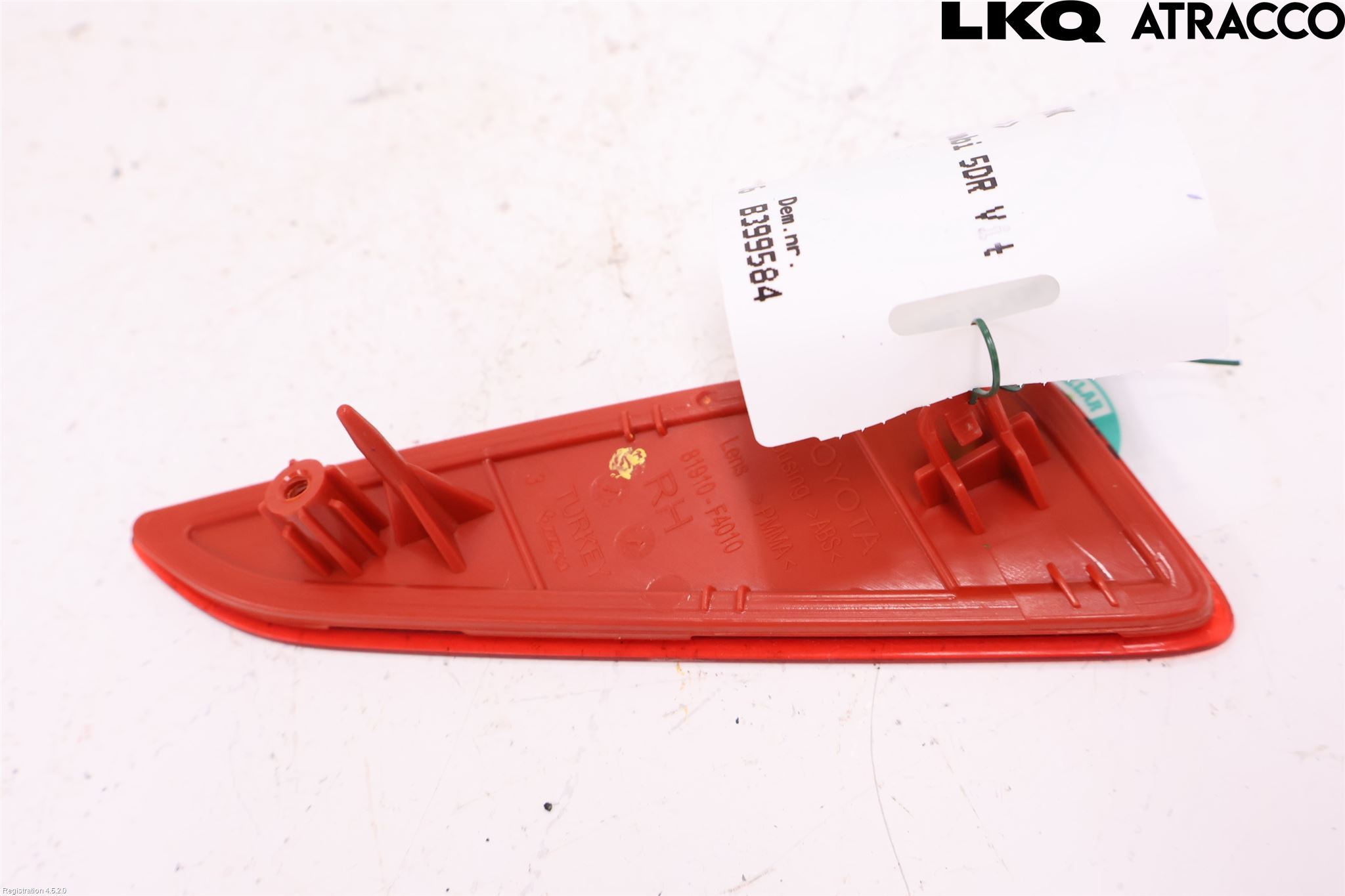 Toyota YARIS XP21 20- Dimljus/Reflex Bak
