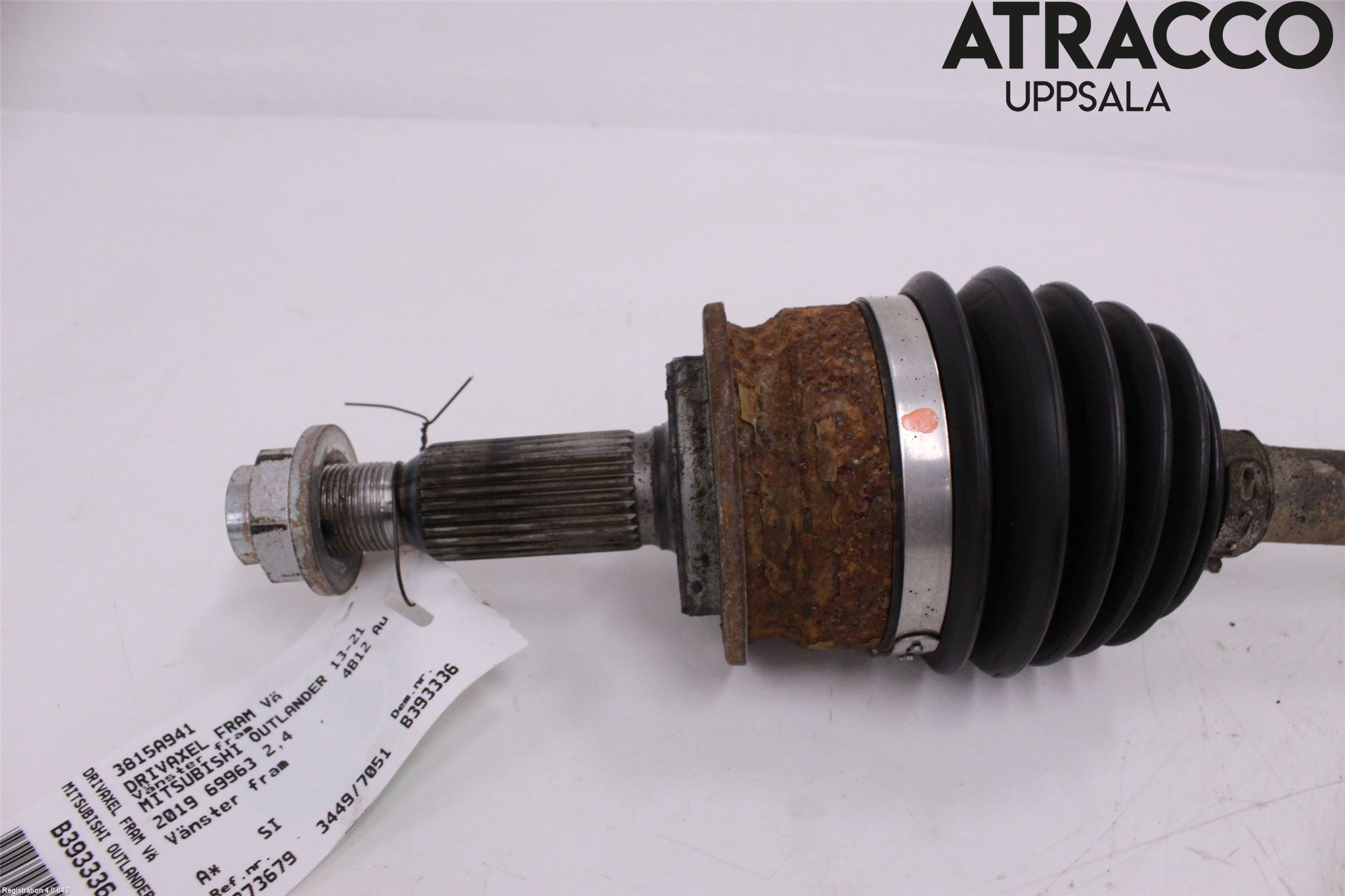 Mitsubishi OUTLANDER 13-21 Drivaxel Fram Vänster