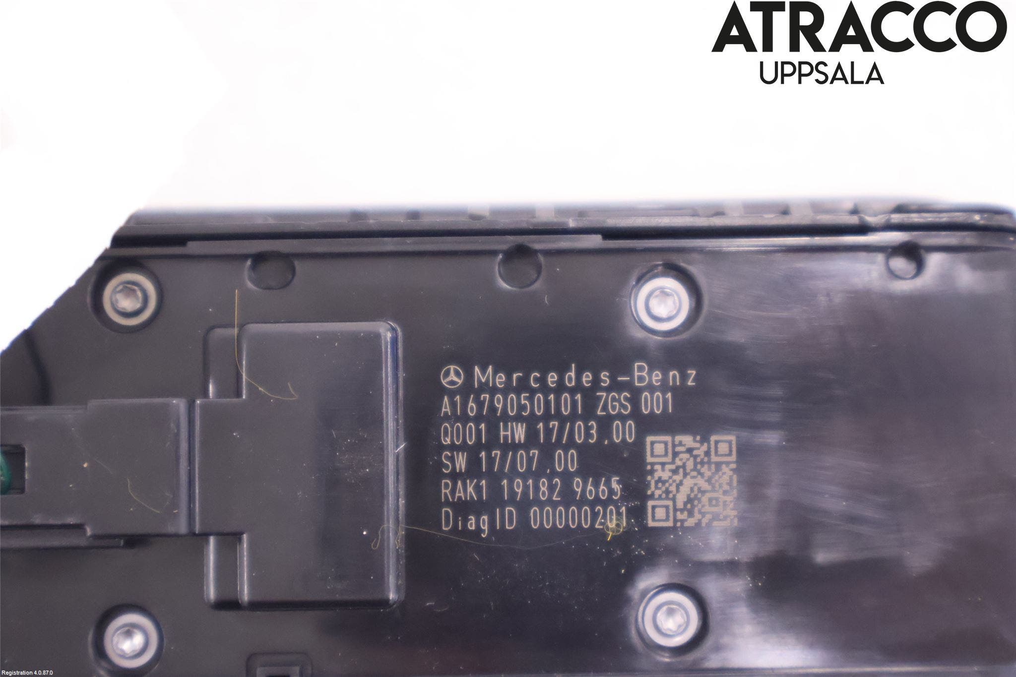 Mercedes-Benz MB CLA-KLASS (C118/X118) 19- Strömställare Elhiss