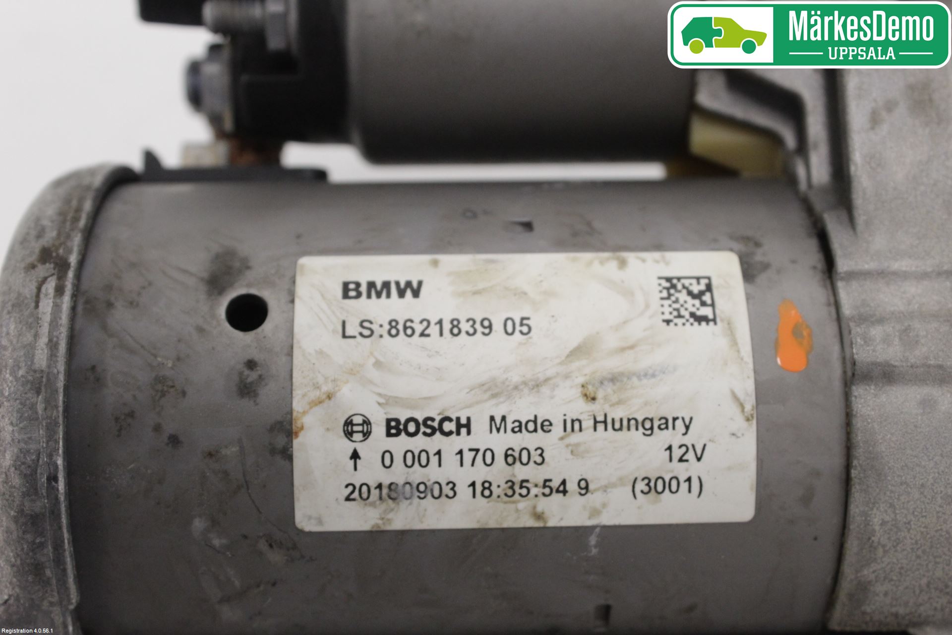 BMW 1 F20/F21 11-19 Startmotor