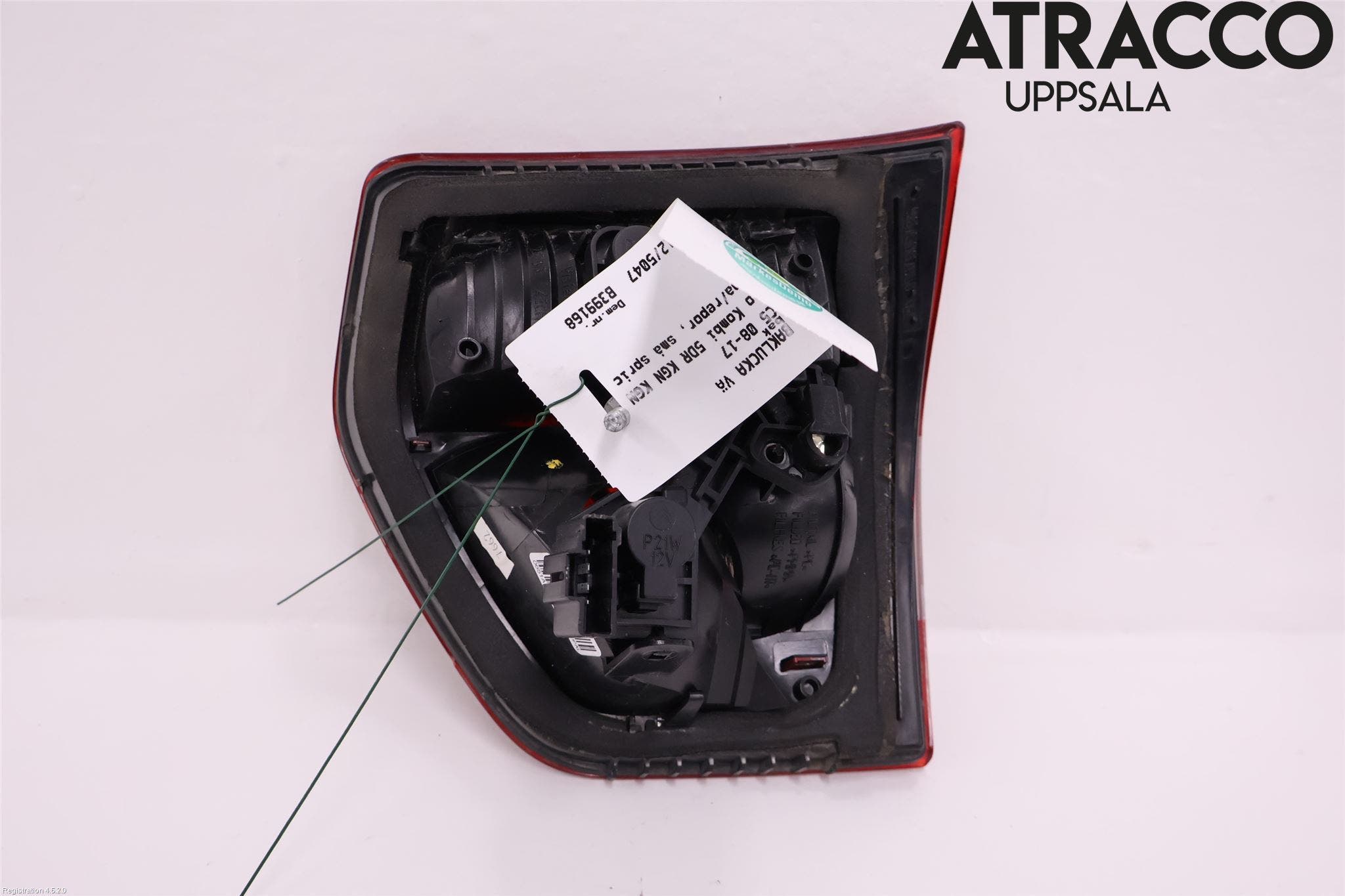 Citroen C5 08-17 Bakljus Lucka Vä