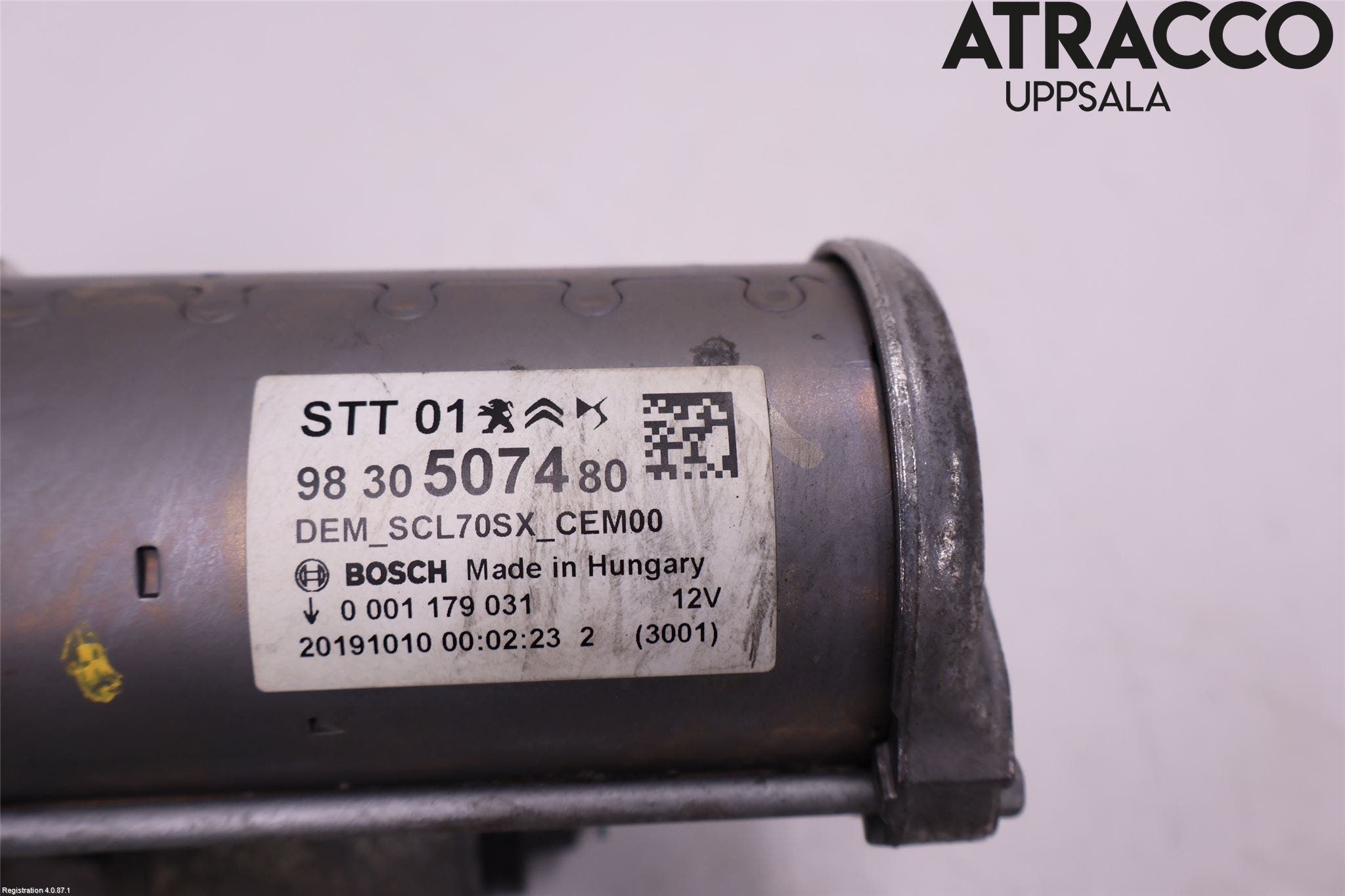 Citroen C4 CACTUS 14-20 Startmotor