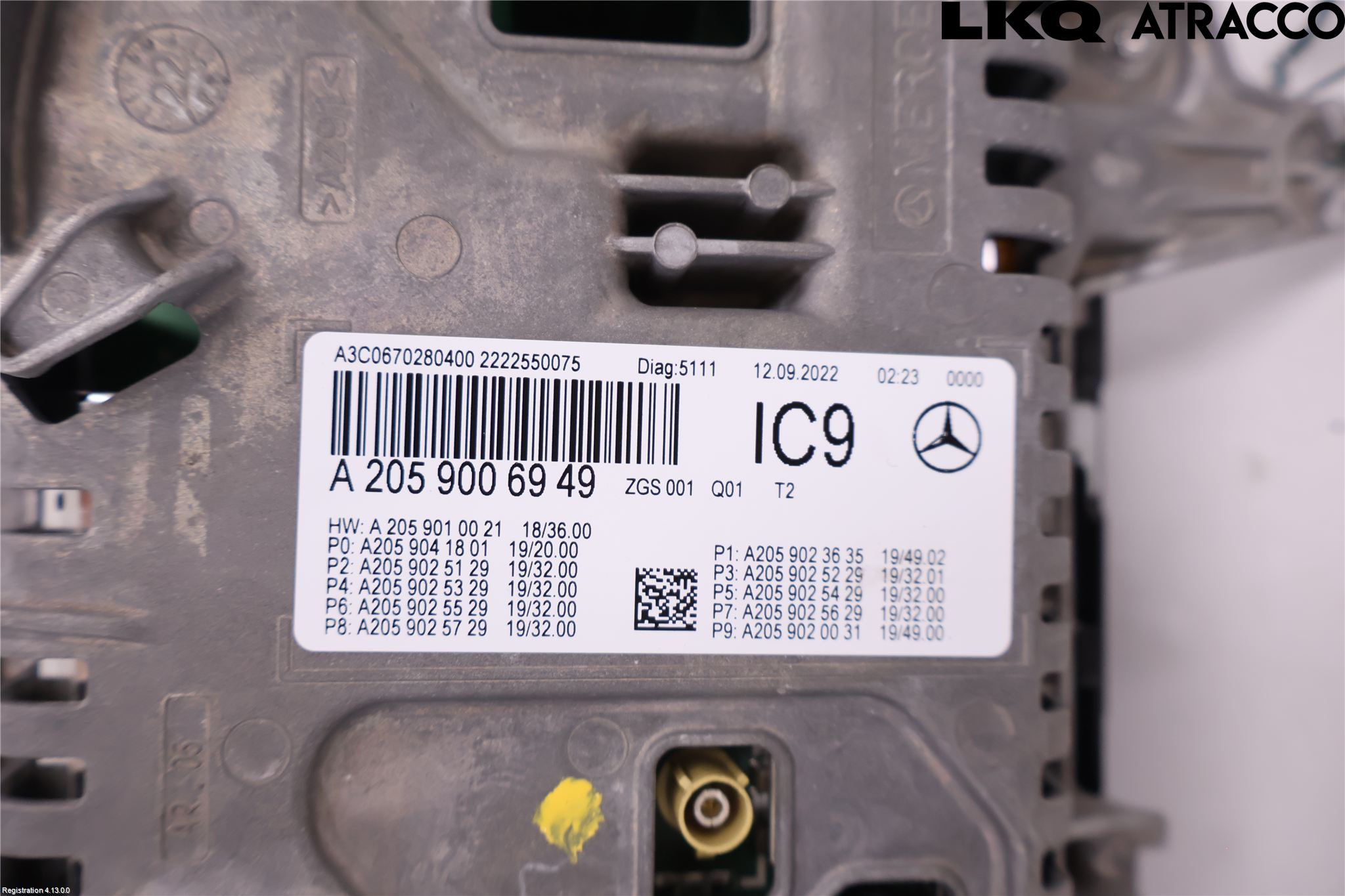 Mercedes-Benz MB GLC-KLASS (X253/C253) 15-22 Instrument Komb