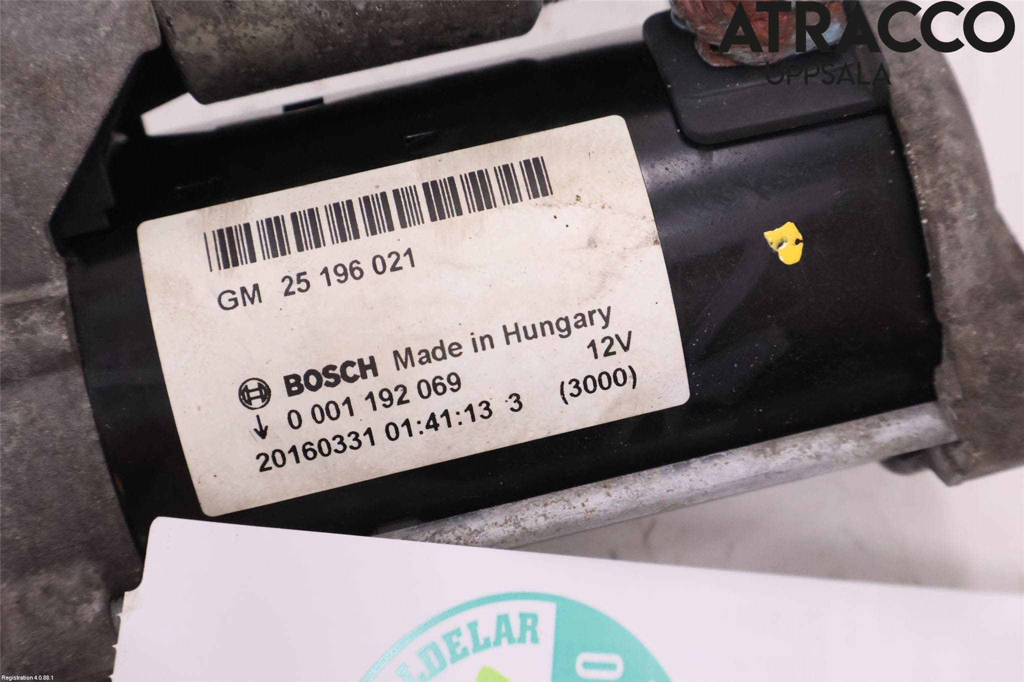 Opel ADAM 13-20 Startmotor