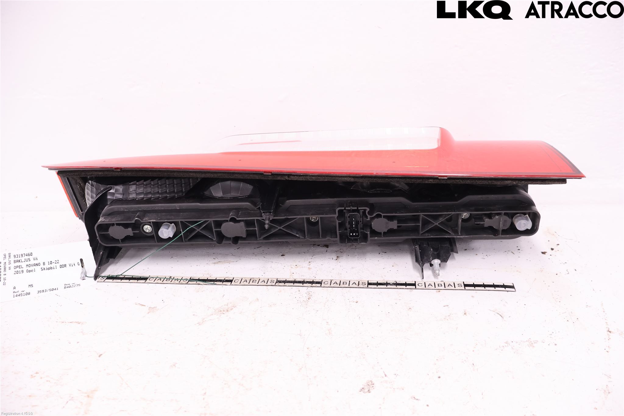 Opel MOVANO B 10-22 Bakljus Vänster