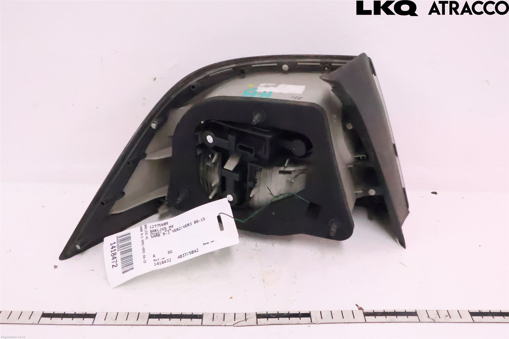 Saab 9-3 VER2/VER3 08-15 Bakljus Höger