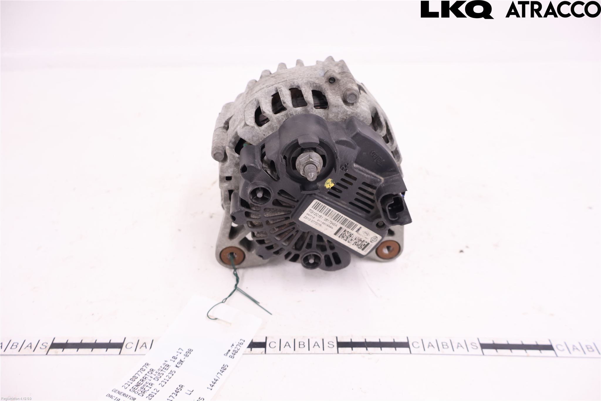Dacia DUSTER 10-17 Generator