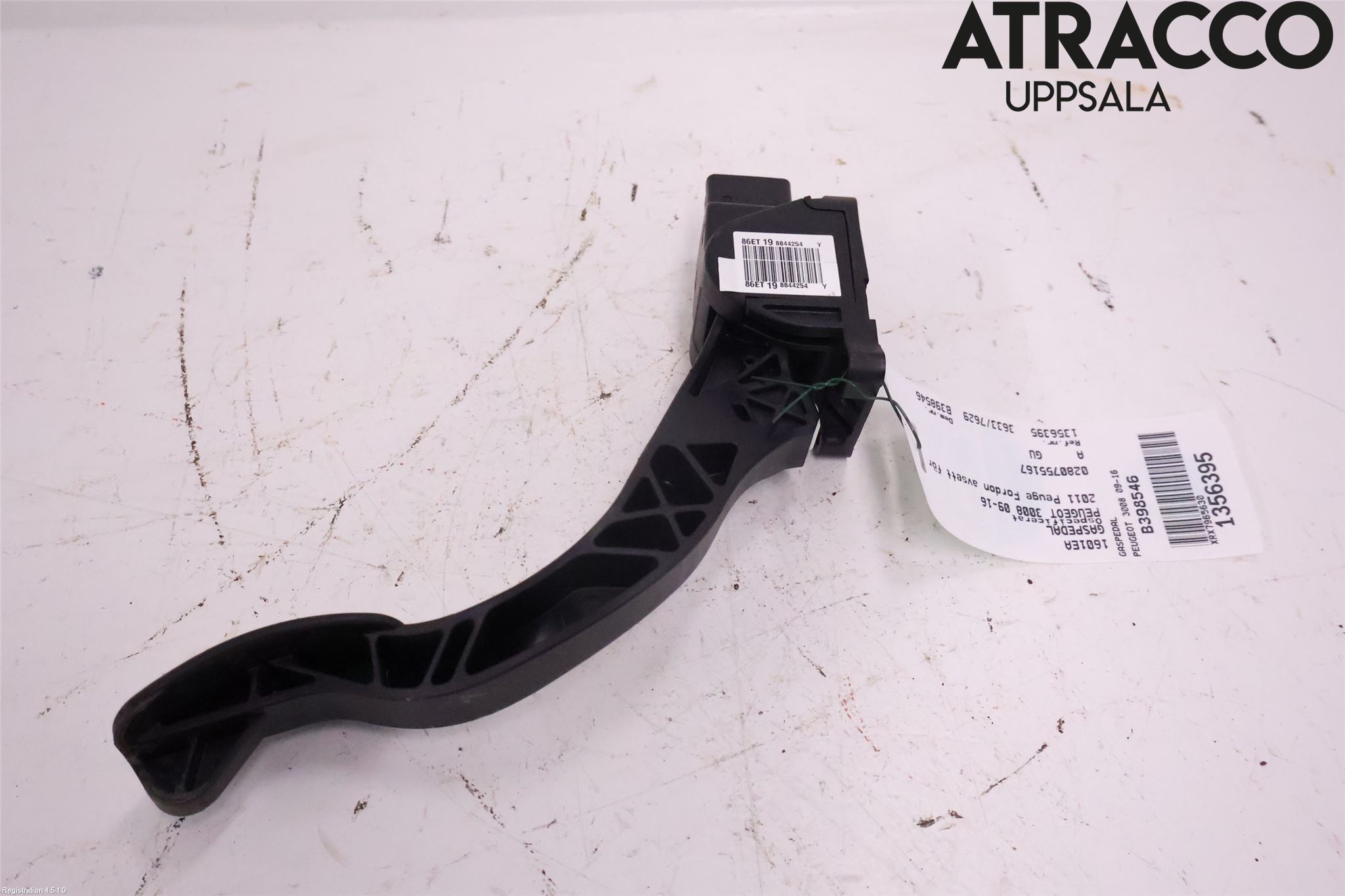 Peugeot 3008 09-16 Gaspedal