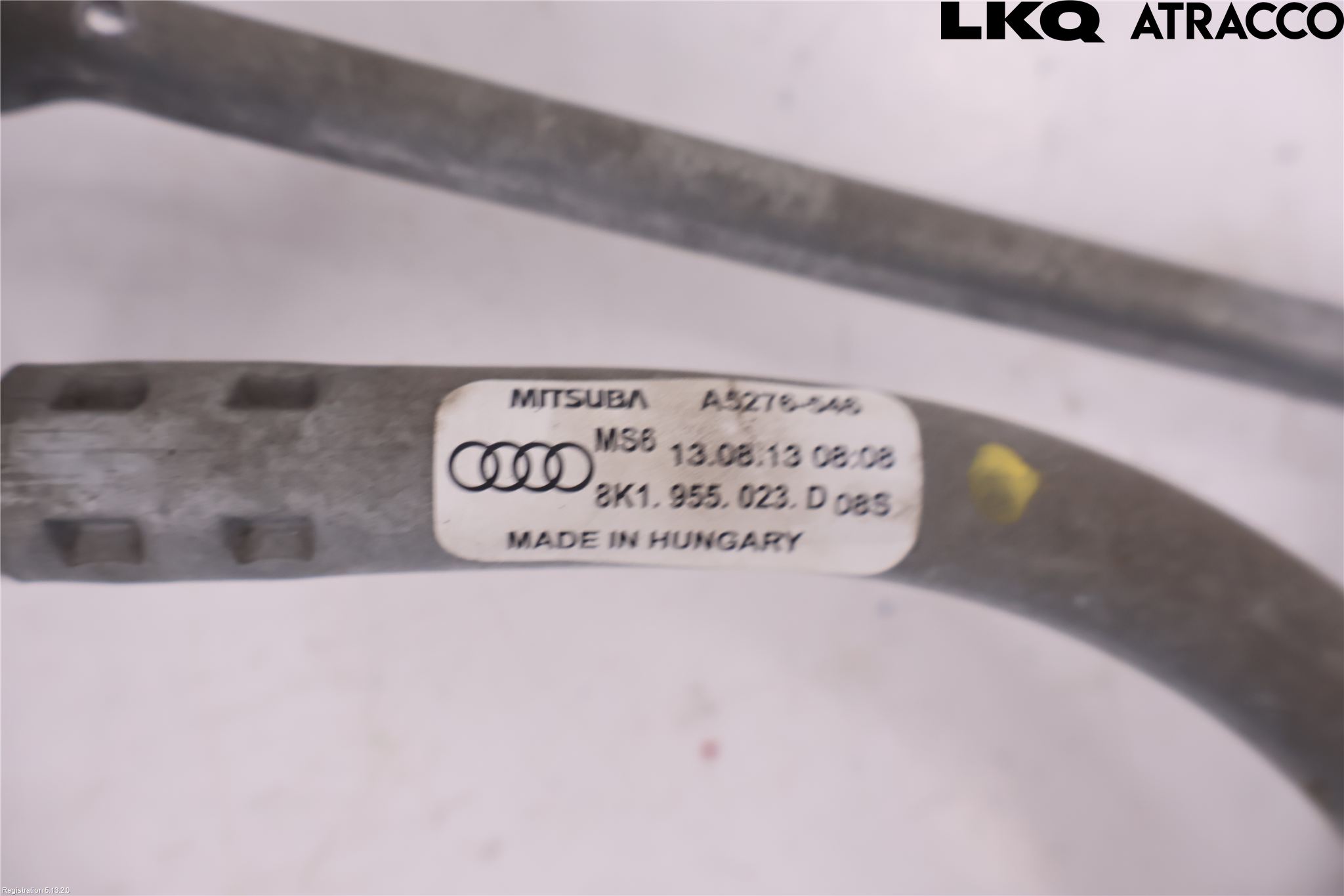 Audi A4 12-15 Torkarmekanism Vindruta