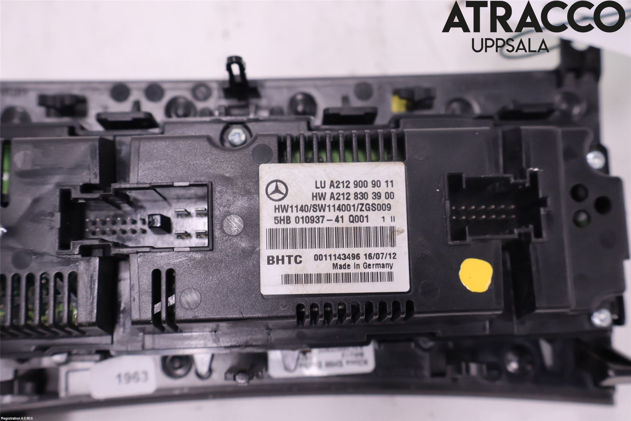 Mercedes-Benz MB E-KLASS (W212) 09-16 Ac Styrenhet Ac Manöveren