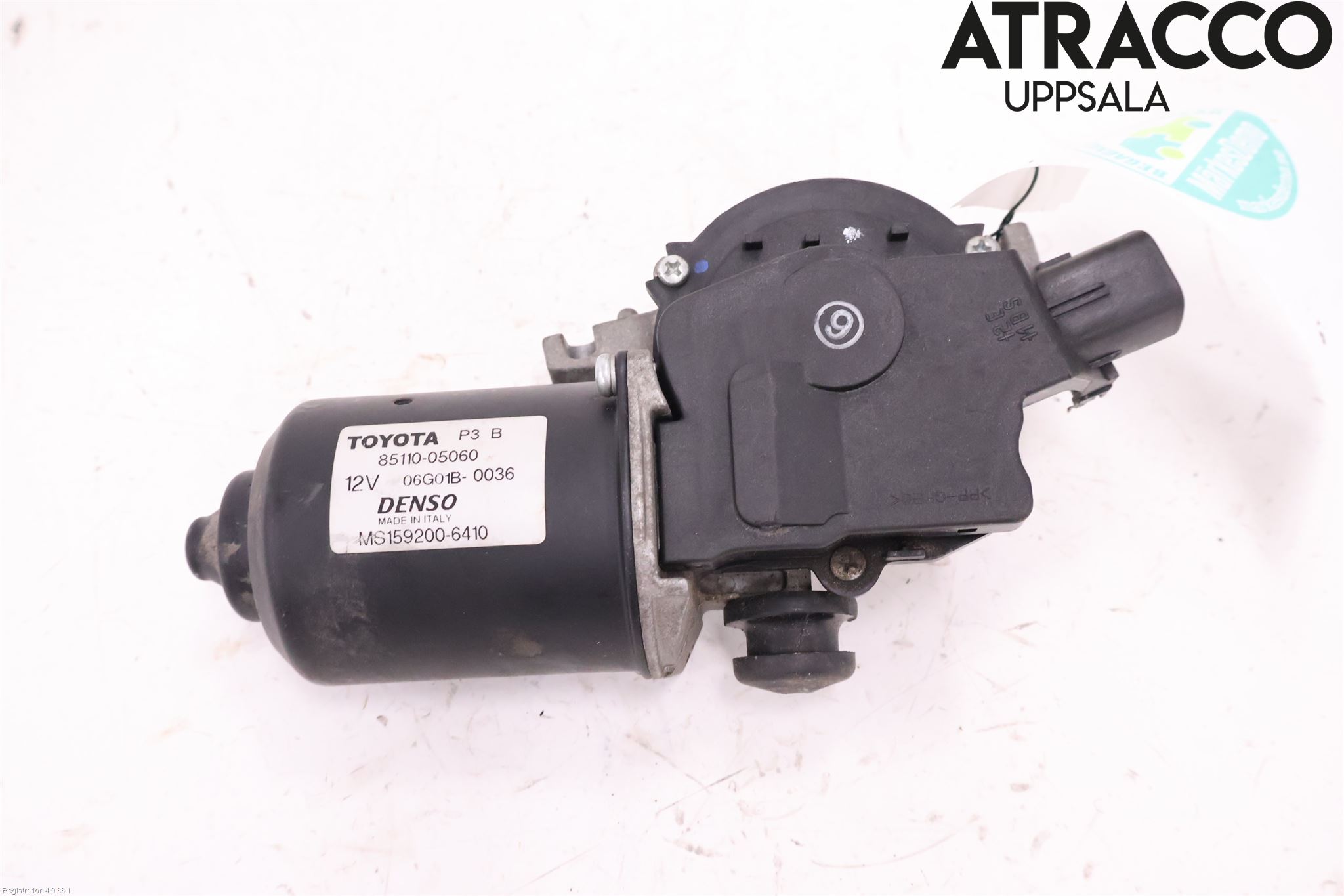 Toyota AVENSIS 03-06 Torkarmotor Vindruta