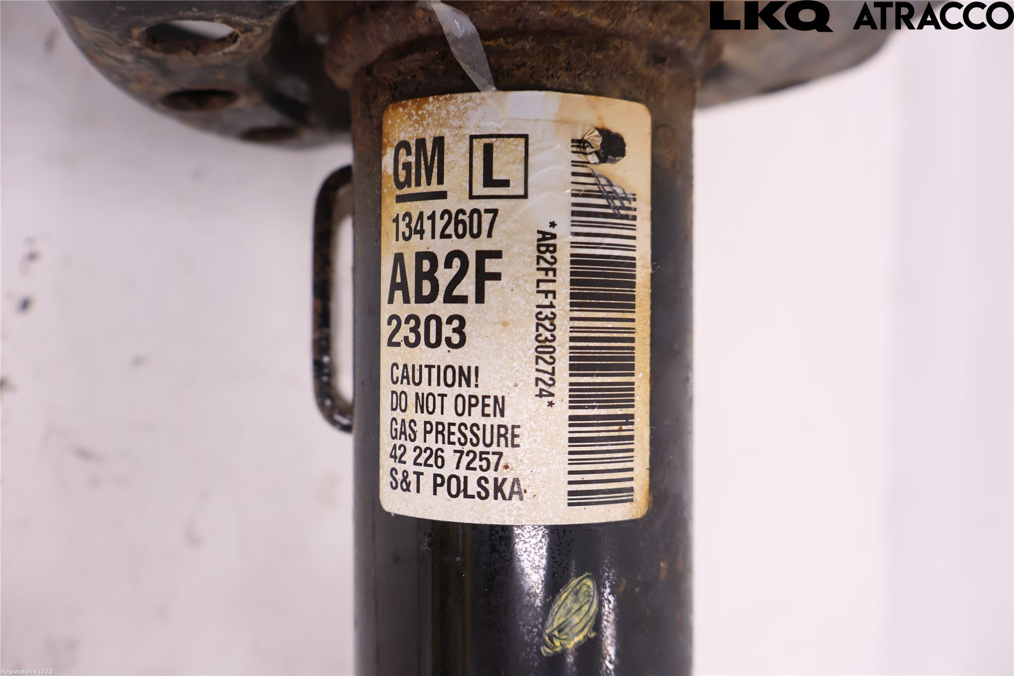 Opel ASTRA J 10-15 Fjäderben Fram Vänster
