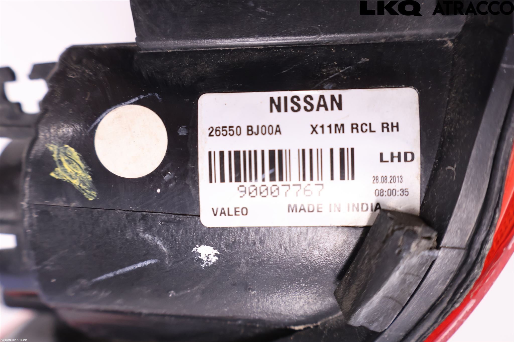 Nissan NV200/NV200 COMBI Bakljus Höger