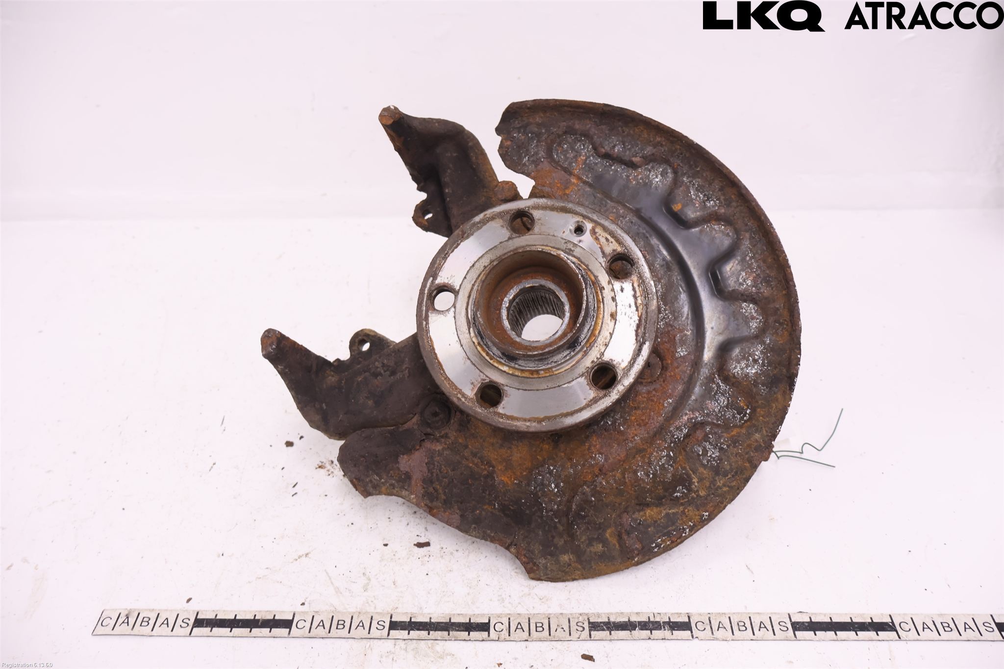 Volkswagen VW POLO 10-17 Styrspindel Lagerhus Vä