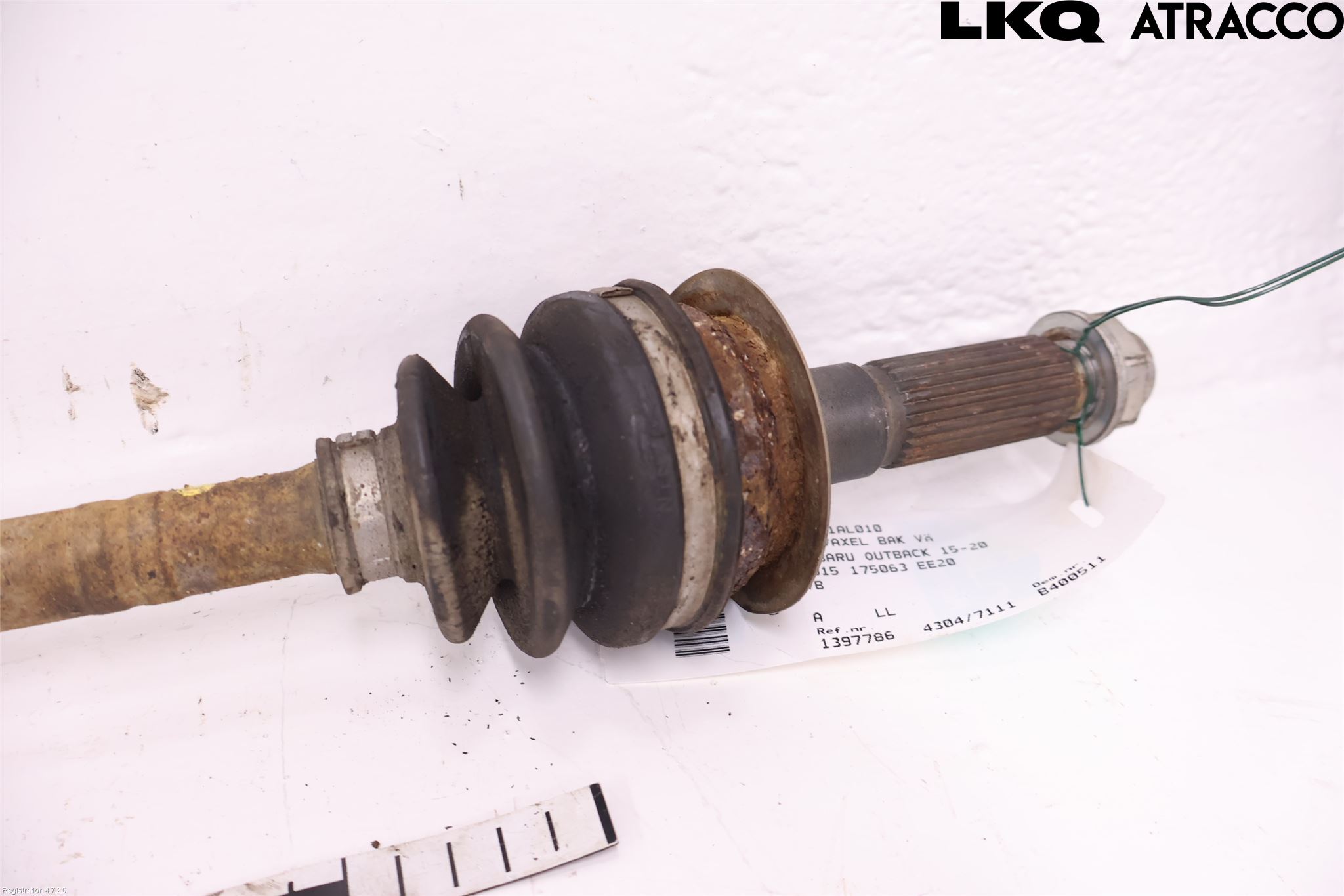 Subaru OUTBACK 15-20 Drivaxel Bak Vänster