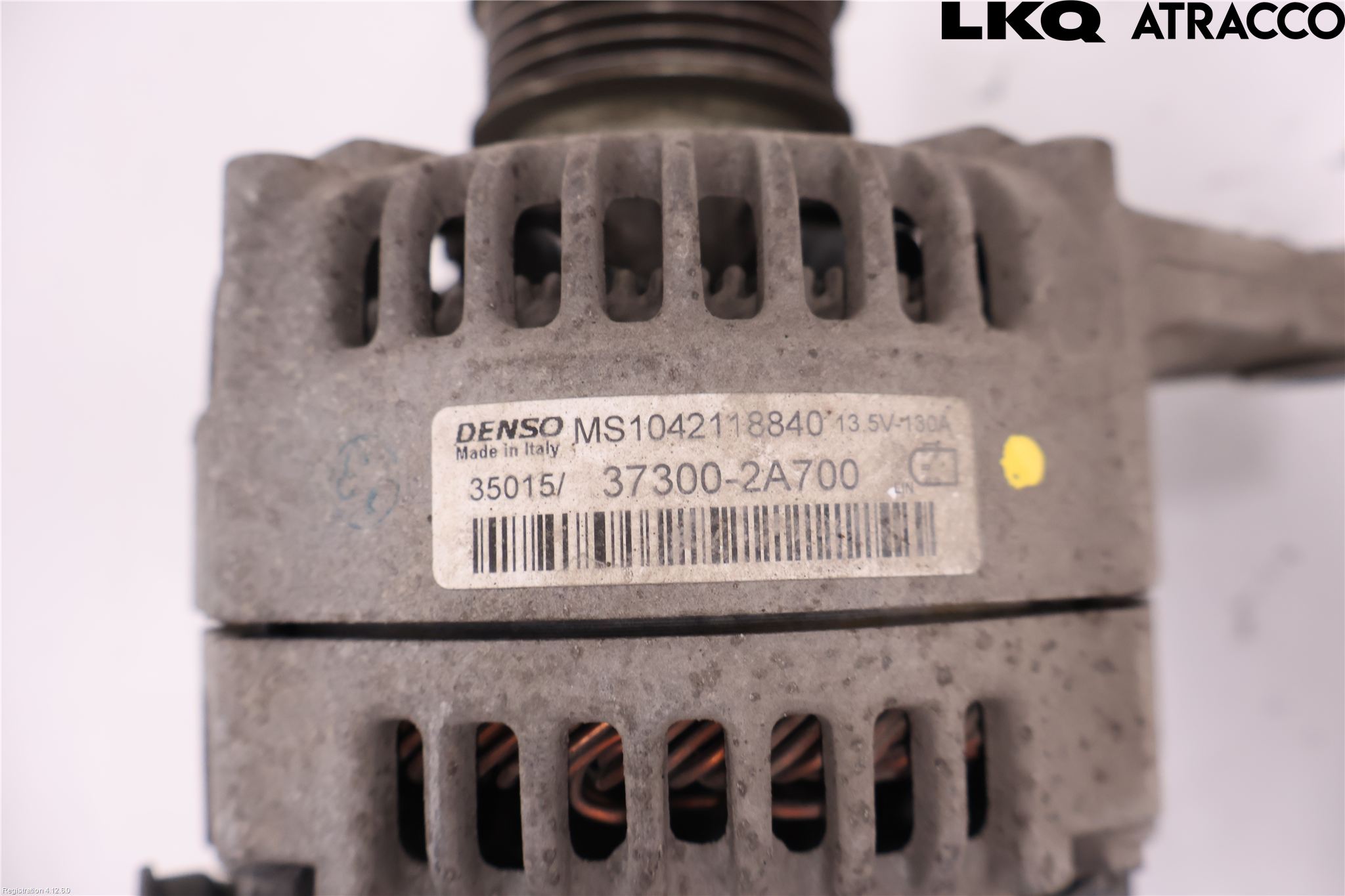 Kia SPORTAGE (QL) 16-21 Generator