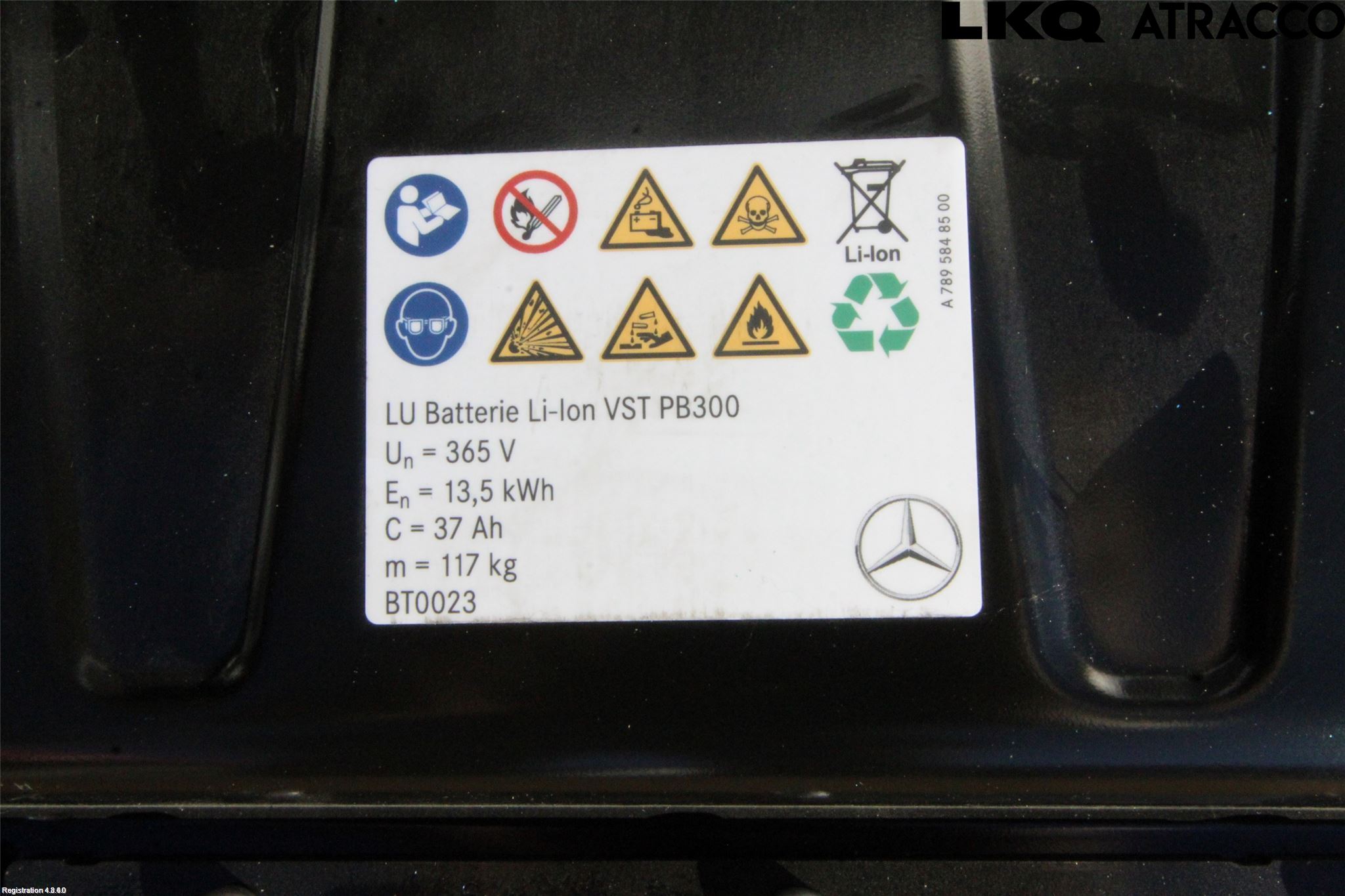 Mercedes-Benz MB GLC-KLASS (X253/C253) 15-22 Batteri Högspänning