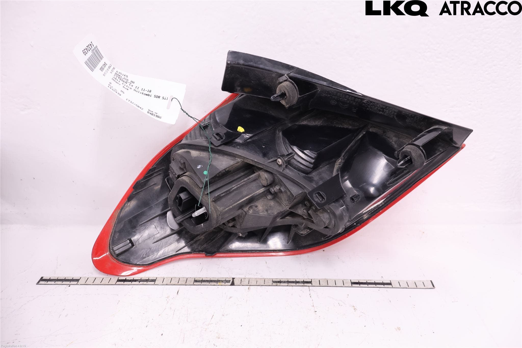 Citroen C4 II 11-18 Bakljus Höger