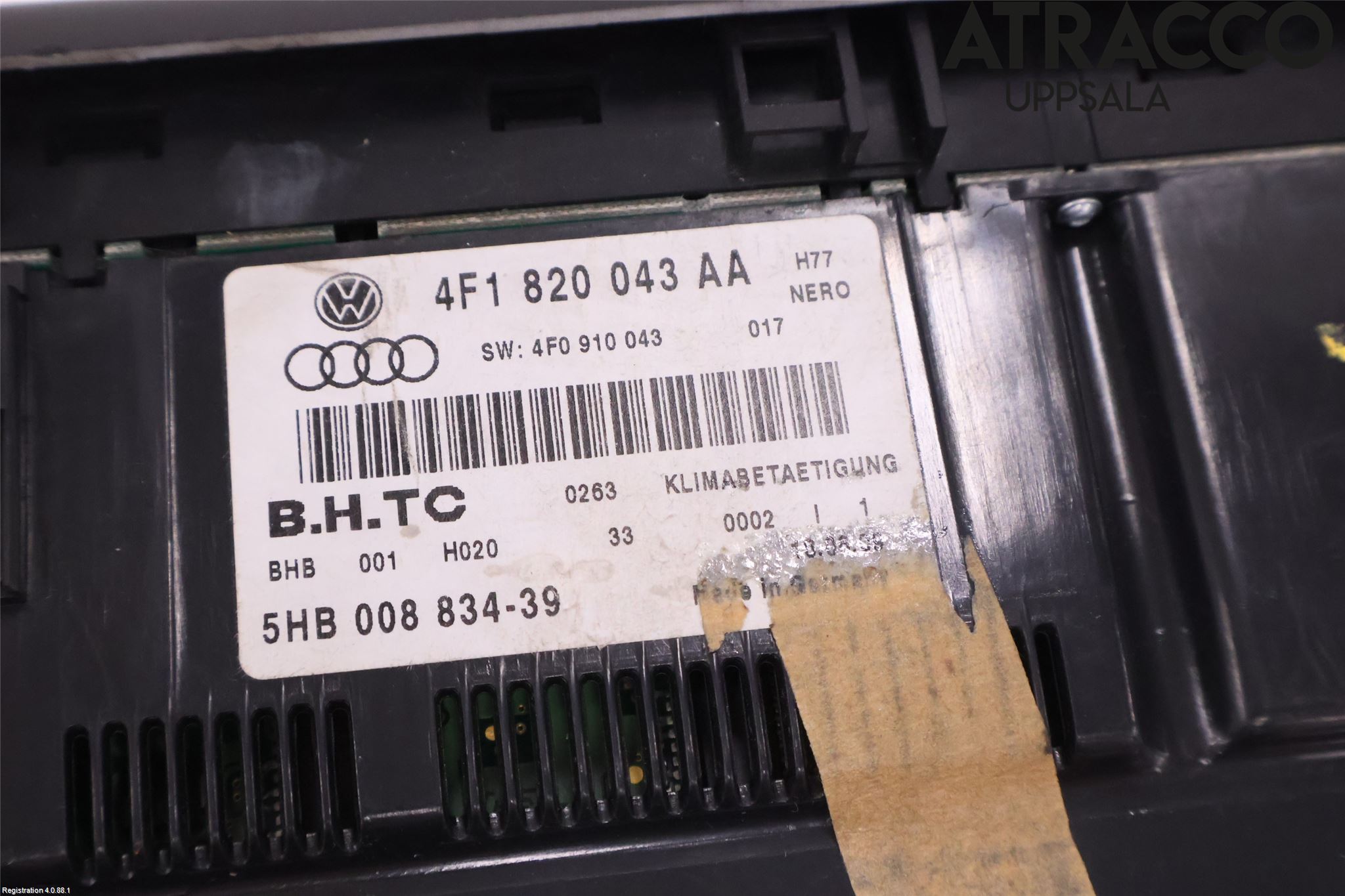 Audi A6/S6     05-11 Ac Styrenhet Ac Manöveren