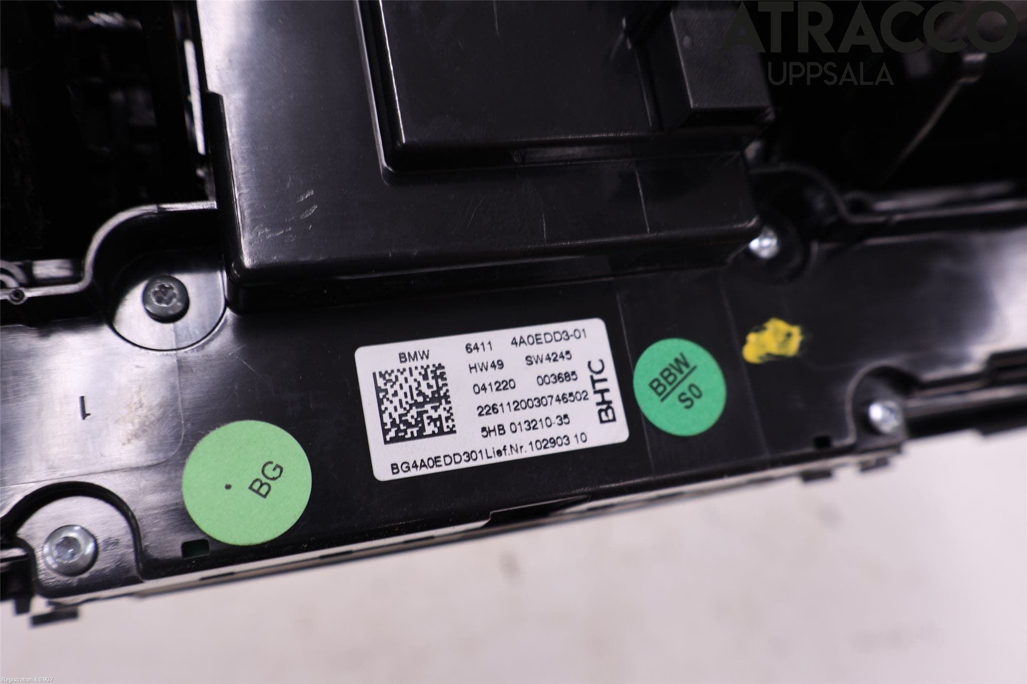 BMW 3 G20/G21/G80/G81 19- Ac Styrenhet Ac Manöveren