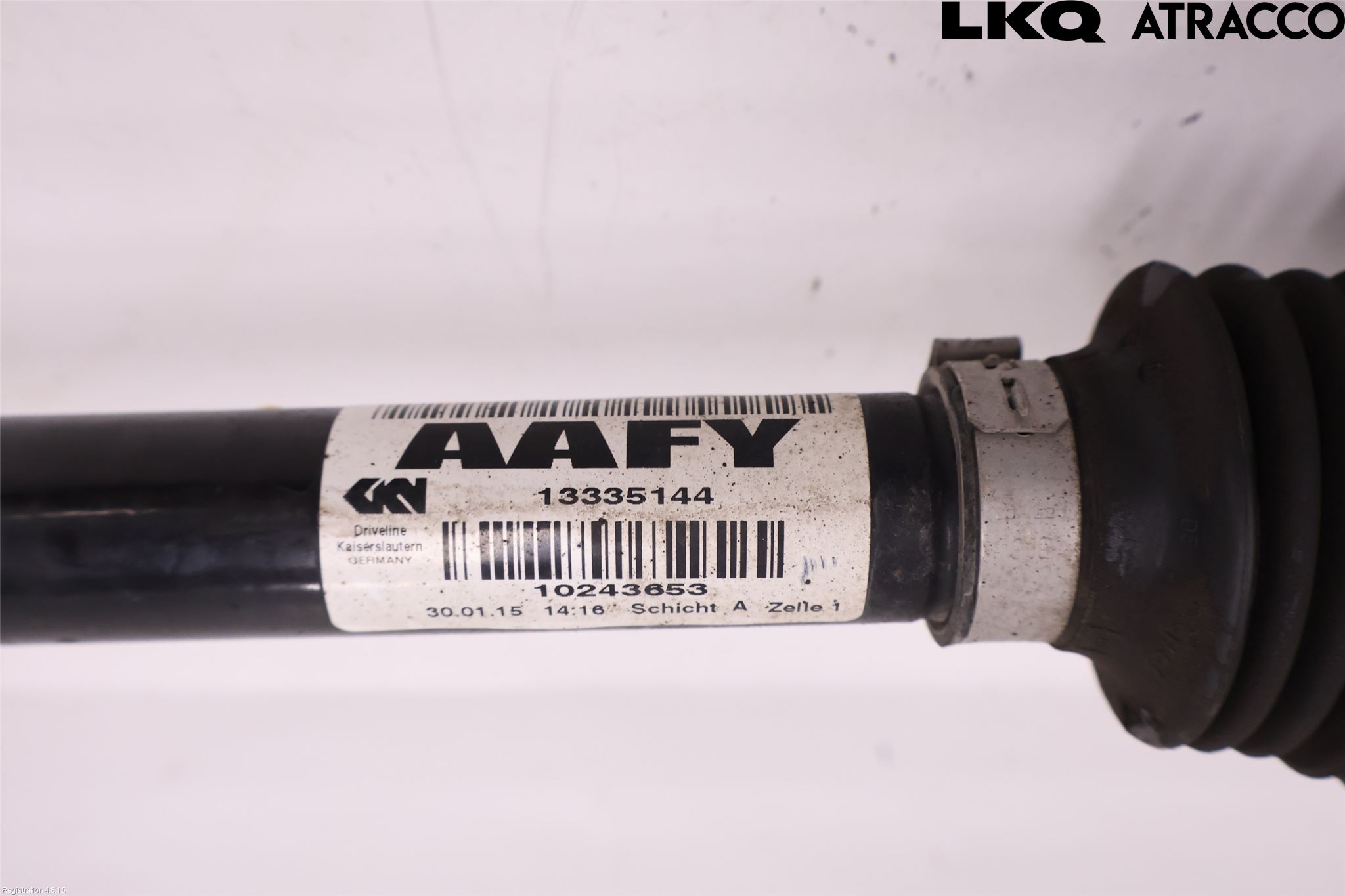 Opel ASTRA J 10-15 Drivaxel Fram Höger