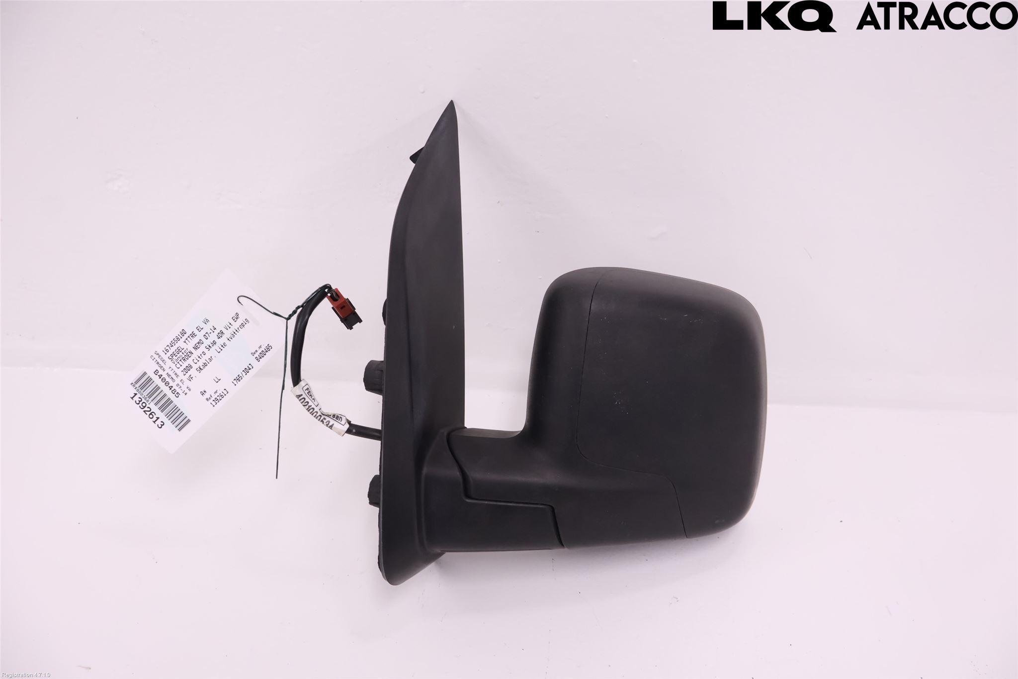 Citroen NEMO Spegel Yttre El Vä