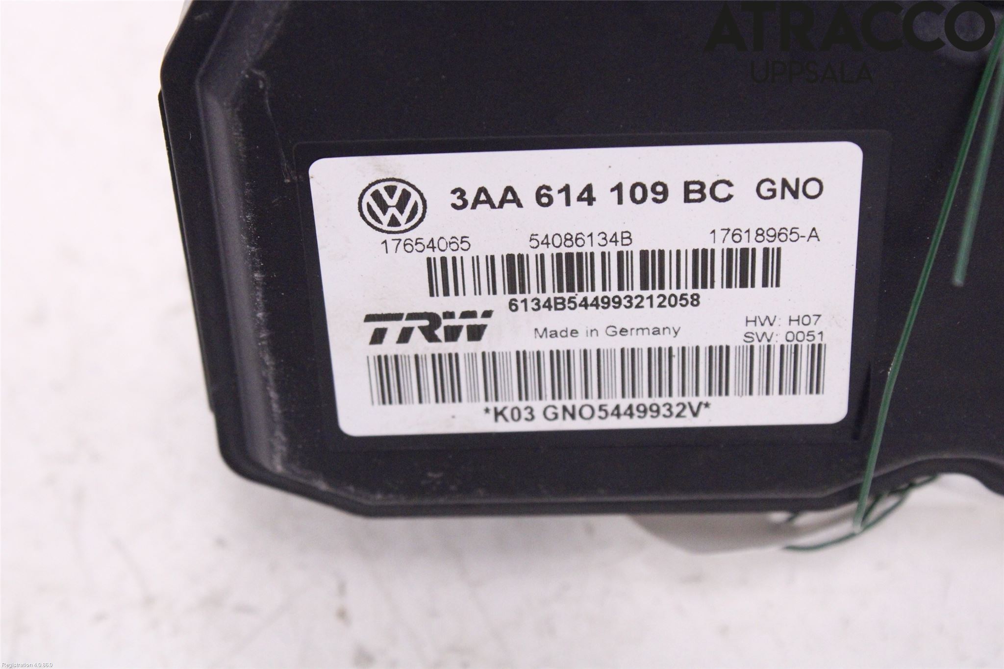 Volkswagen VW PASSAT 11-14 Abs Hydraulaggregat