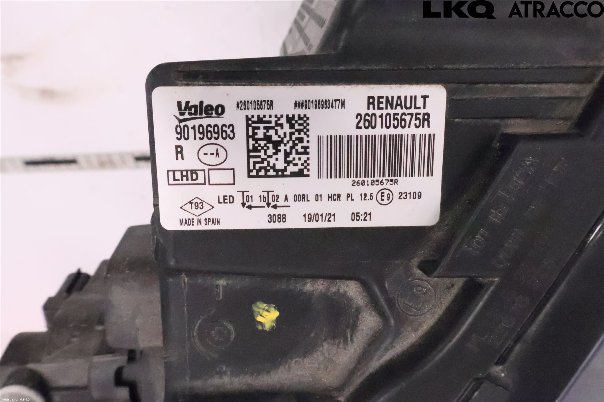 Renault MEGANE IV 16-23 Strålkastare Höger