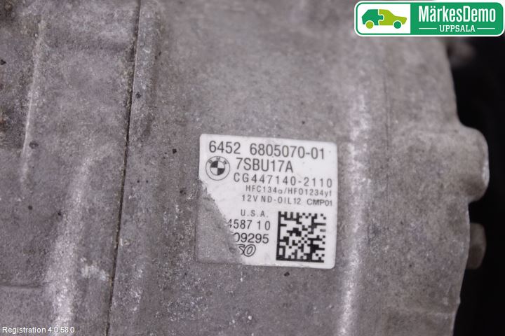 BMW X5 F15 13-18 Ac Kompressor