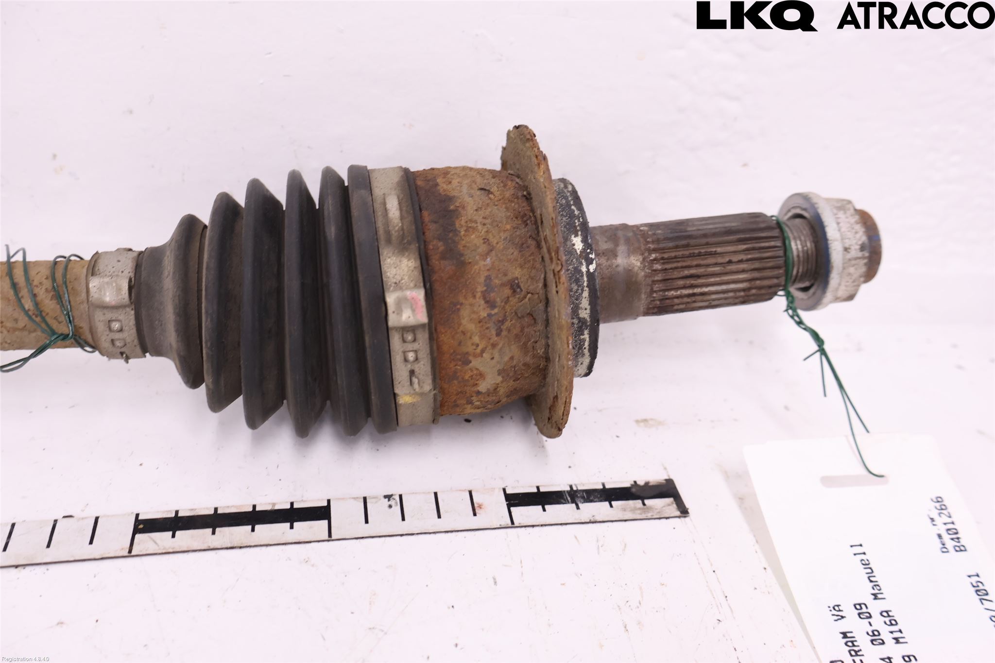 Suzuki SX4 06-09 Drivaxel Fram Vänster