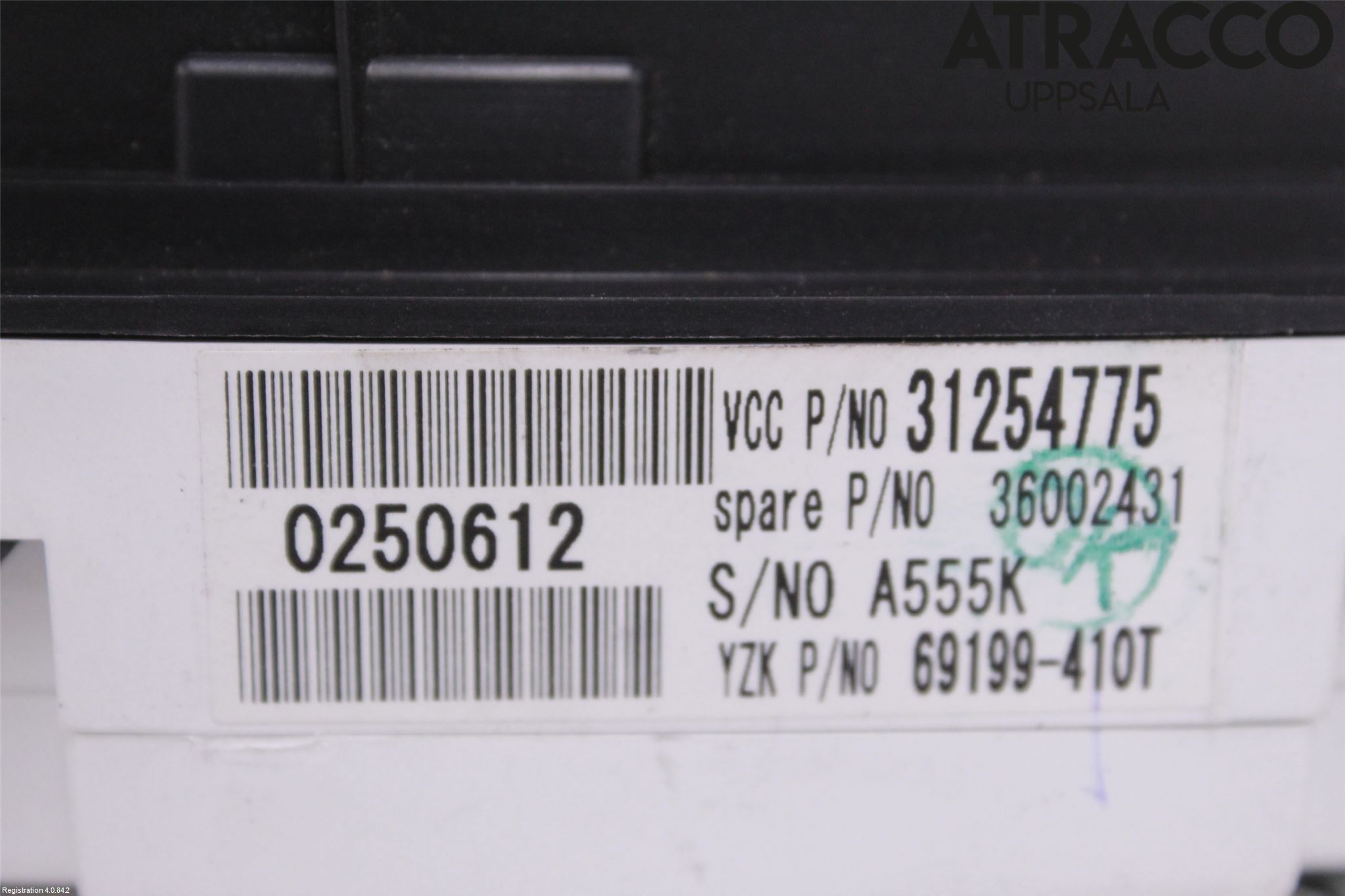 Volvo V50 08-12 Instrument Komb