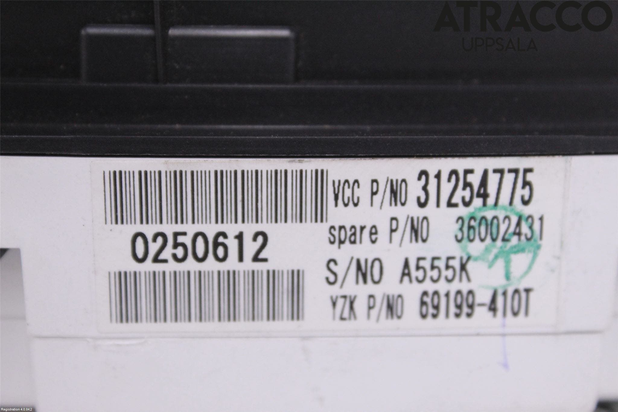 Volvo V50 08-12 Instrument Komb